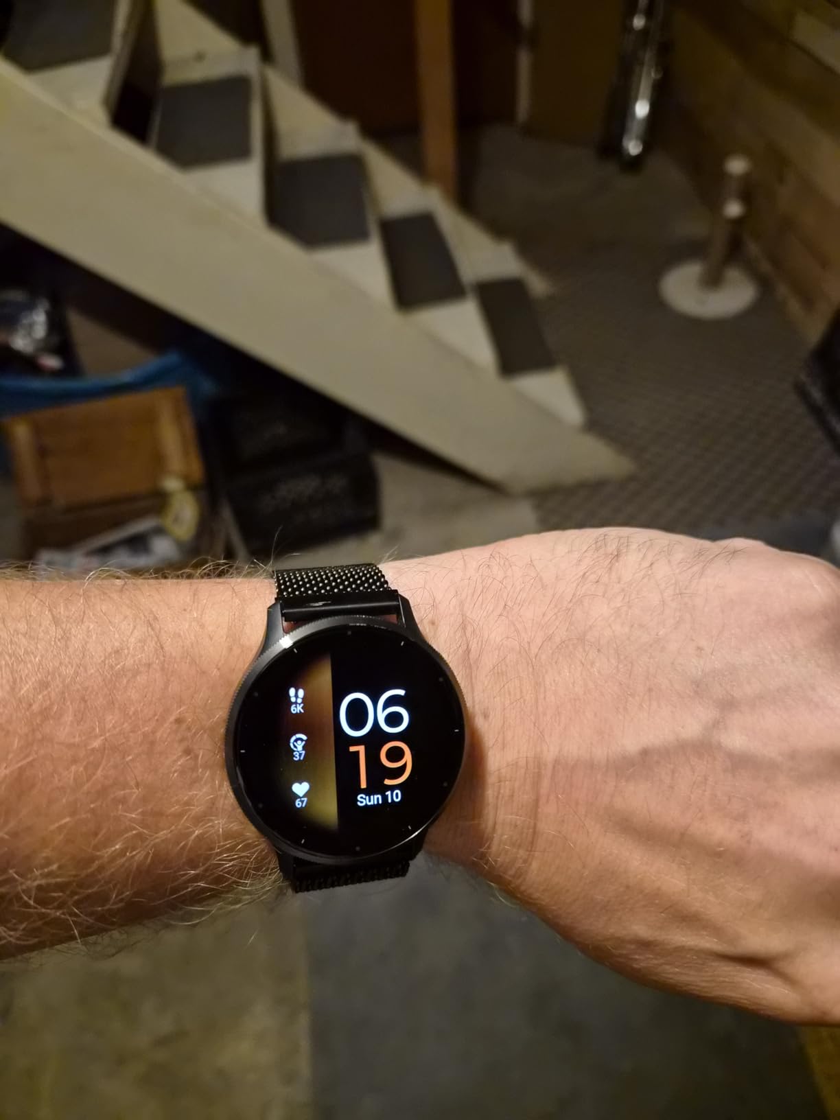 Garmin Venu 3 Running GPS Smartwatch with AMOLED Display, Advanced Health, Fitness Features, Up to 14 Day Battery Life with Signature Power Bundle | Slate with Black Silicone Band customer photo 2