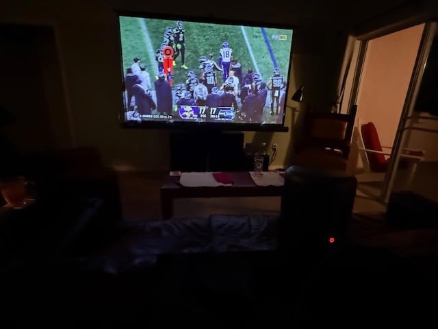 Anker Nebula Capsule 3 GTV Portable Mini Projector, Netflix Officially Licensed, 1080P Smart Projector with Wi-Fi, 2.5 hrs Battery, 120-Inch Display, Dolby Digital, for Any Space customer photo 2