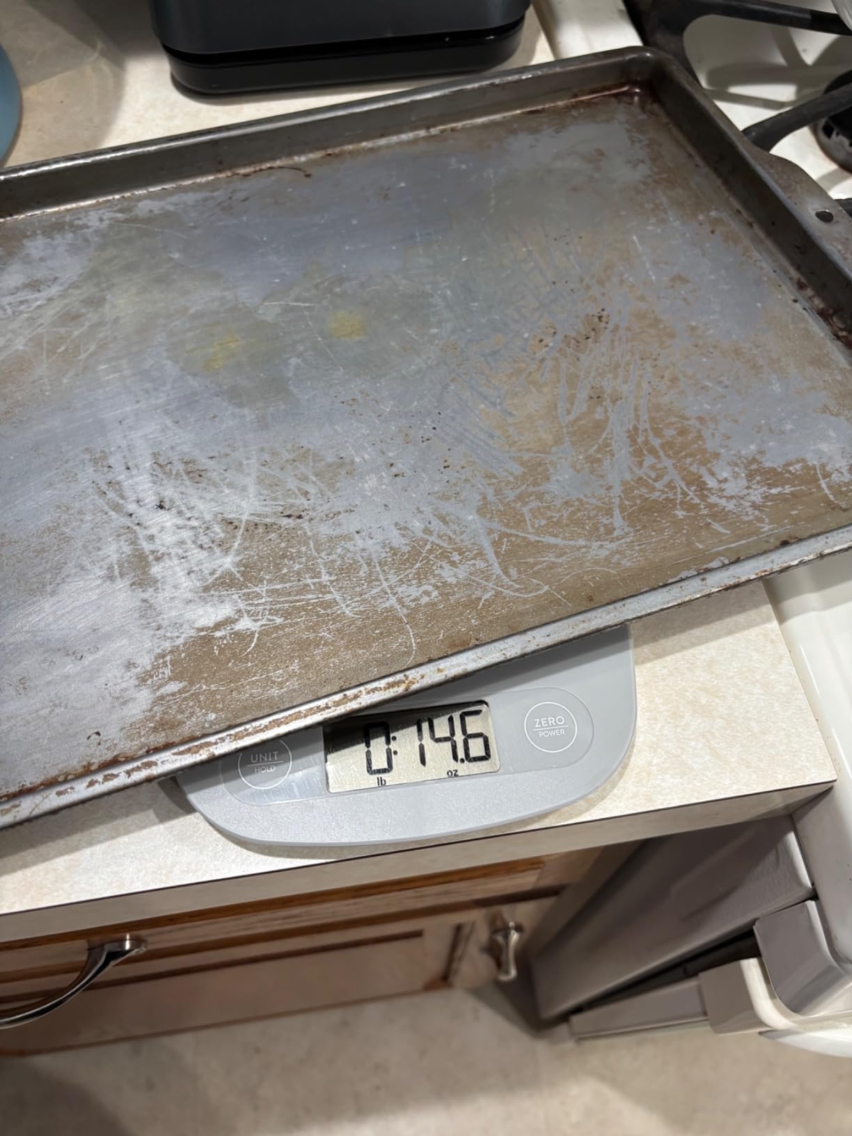 KitchenAid 9x13in Nonstick Aluminized Steel Baking Sheet, Contour Silver customer photo 2