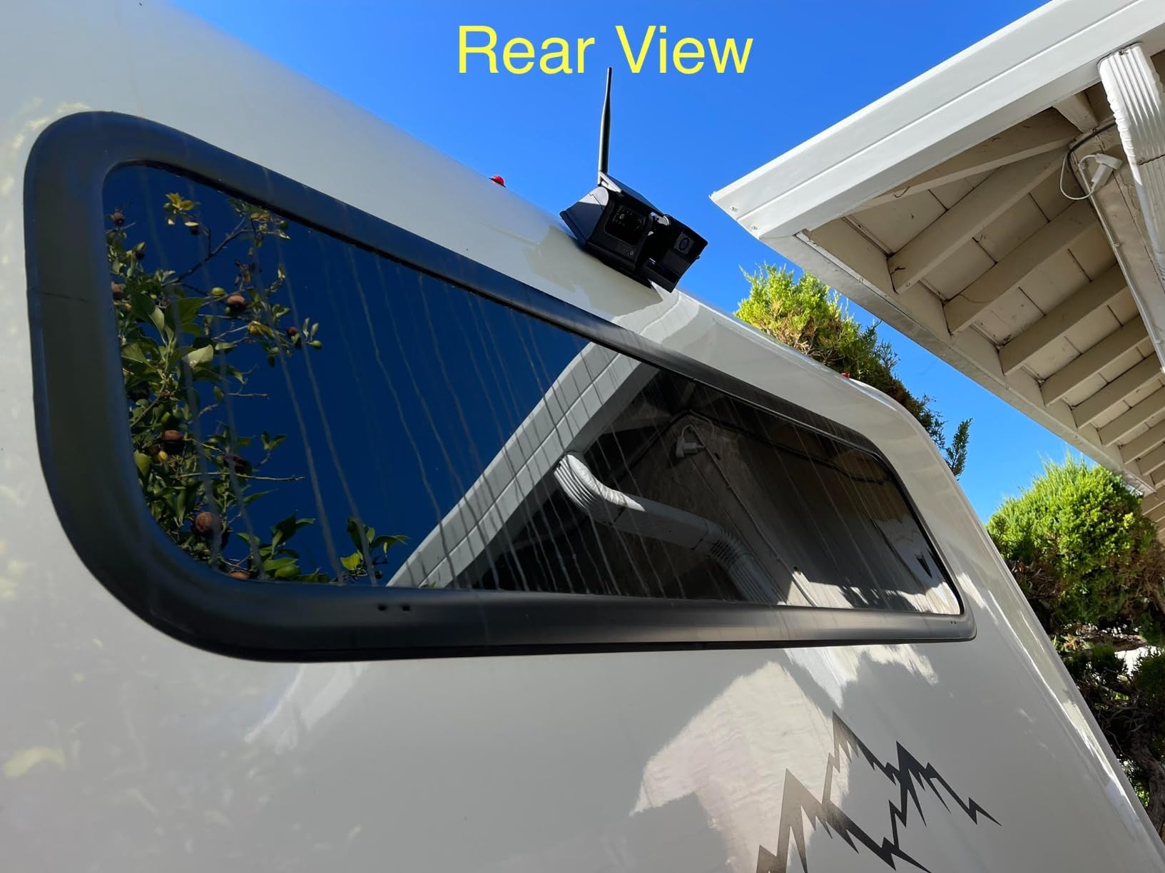 2 Magnetic Solar Wireless Backup Camera HD1080P 3 Mins DIY Installation DVR 7