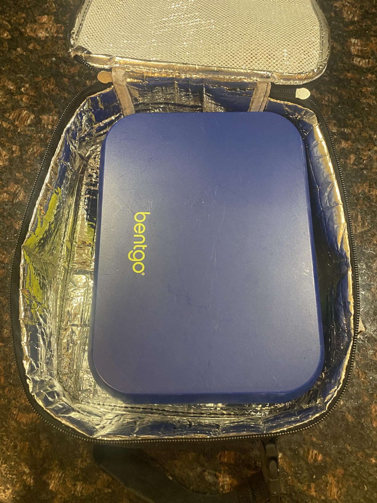 Lunch box Lunch bag for men women Insulated Lunchbox Lunch bags for Work Picnic Travel (Black) customer photo 2