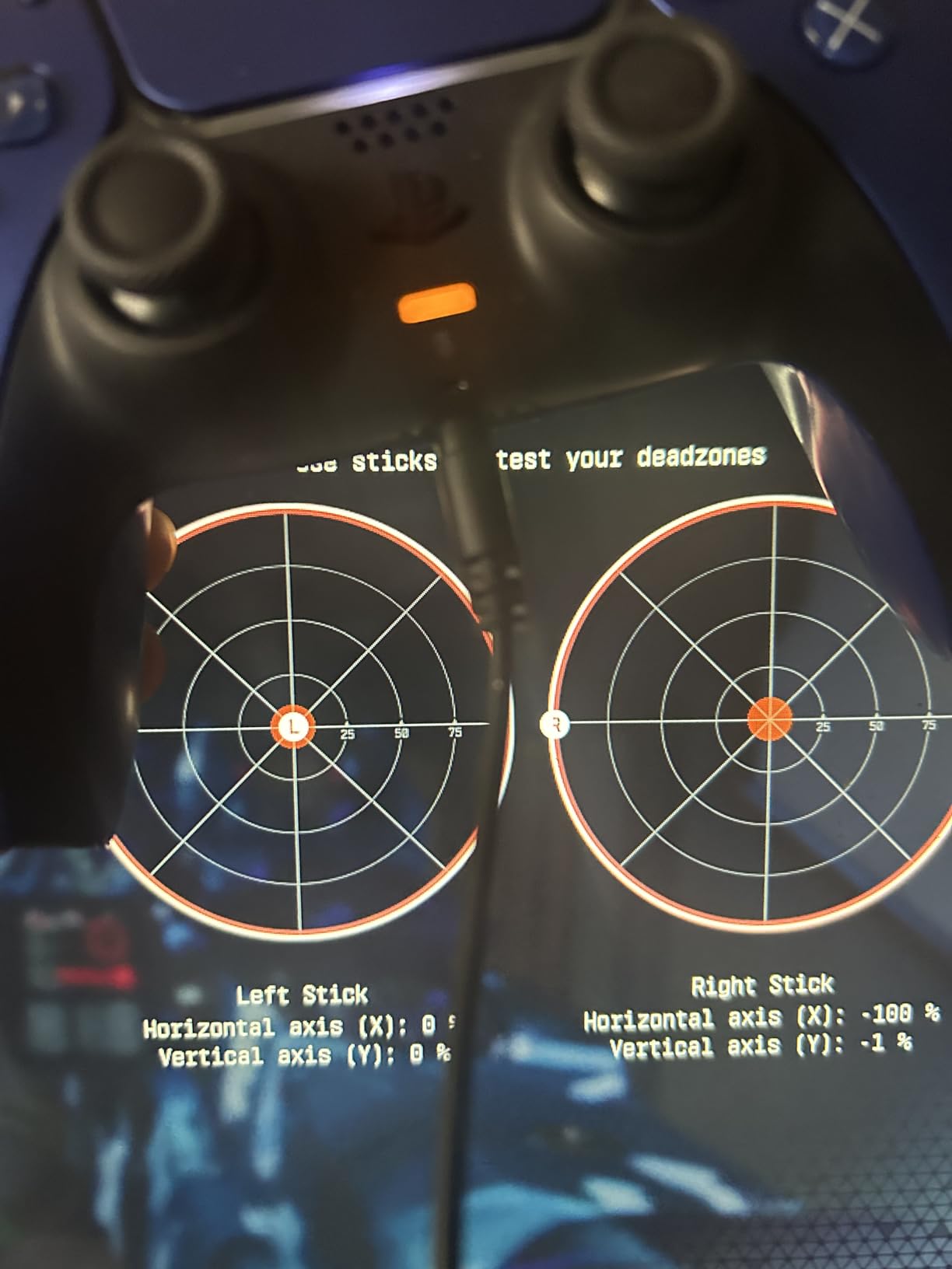 PlayStation DualSense Wireless Controller - Volcanic Red (Renewed) customer photo 1