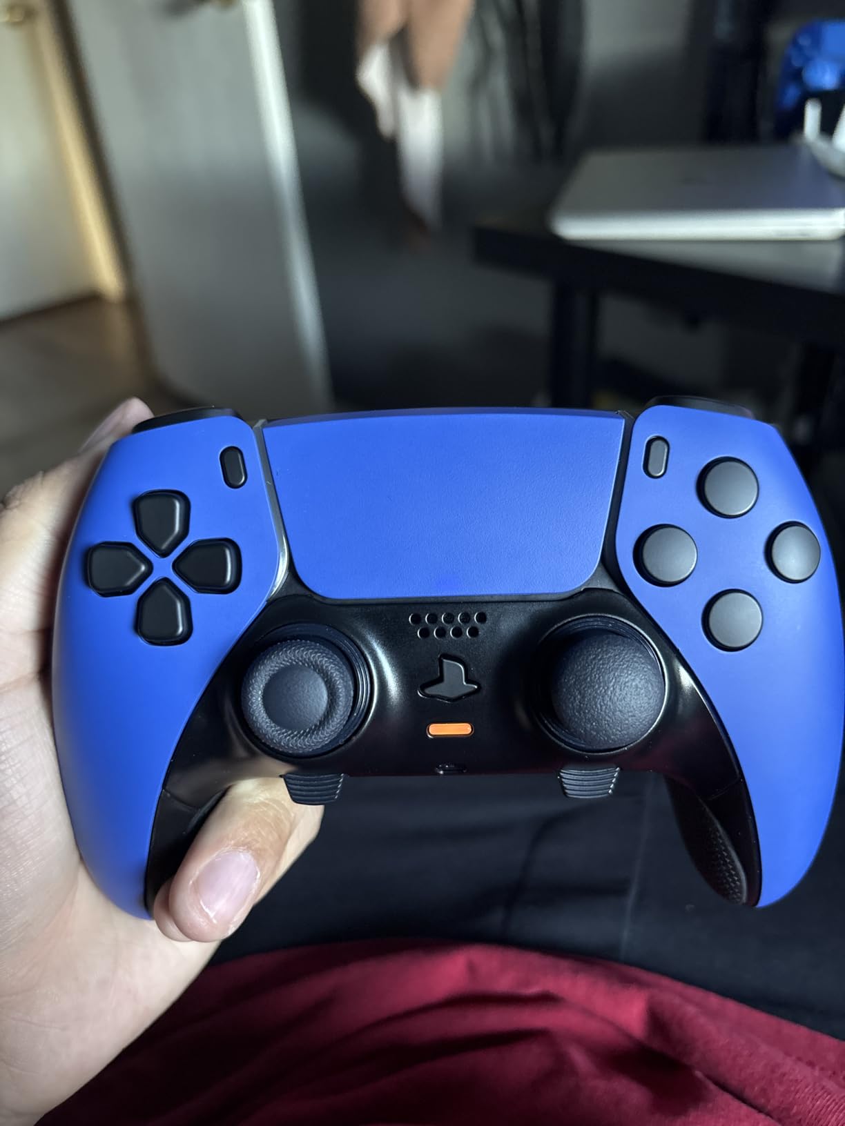 Replacement Full Set Buttons Compatible with ps5 Edge Controller, Black D-pad Share Options Home Face Buttons R1 L1 R2 L2 Triggers Compatible with ps5 Edge Controller customer photo 2