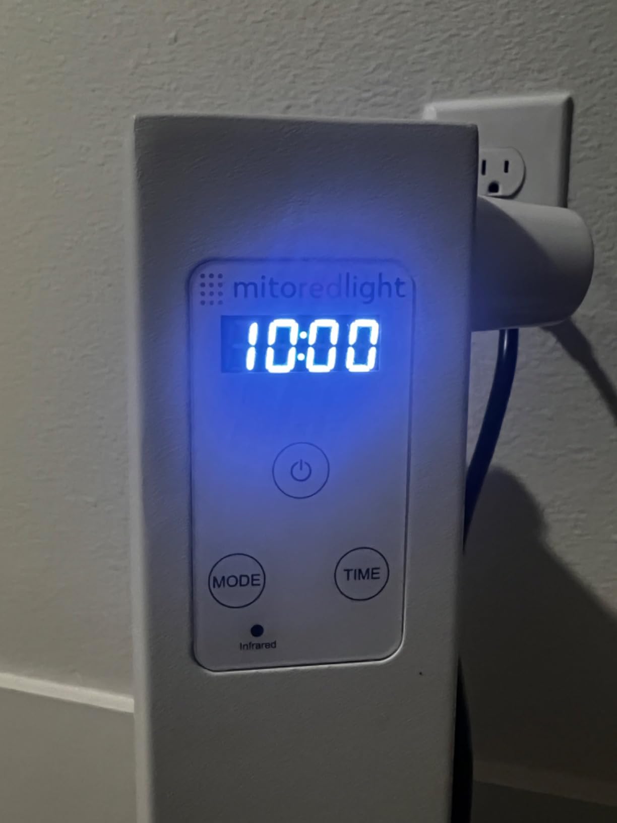 Mito Red Light - MitoMID 2.0 Red Light Panel - Red Light Therapy for Face and Neck - Red Light & Near Infrared Red Light Therapy - At-Home Red Light Therapy for Body customer photo 2