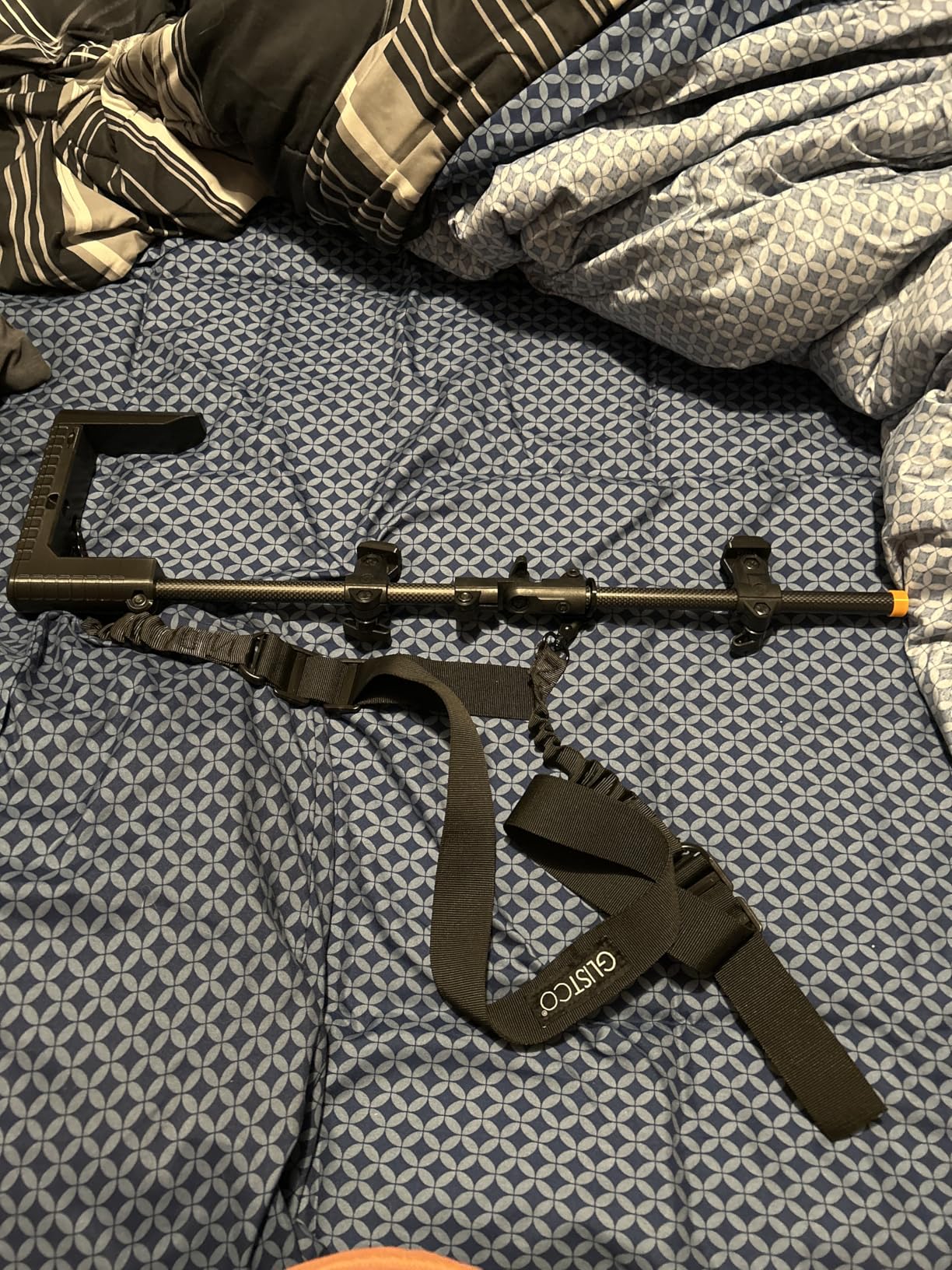 Glistco Magni Stock+ VR Stock Adapter for Meta Quest 3, 3S & Pro | Carbon Fiber, Magnetic Quick-Release Controller Mount customer photo 1