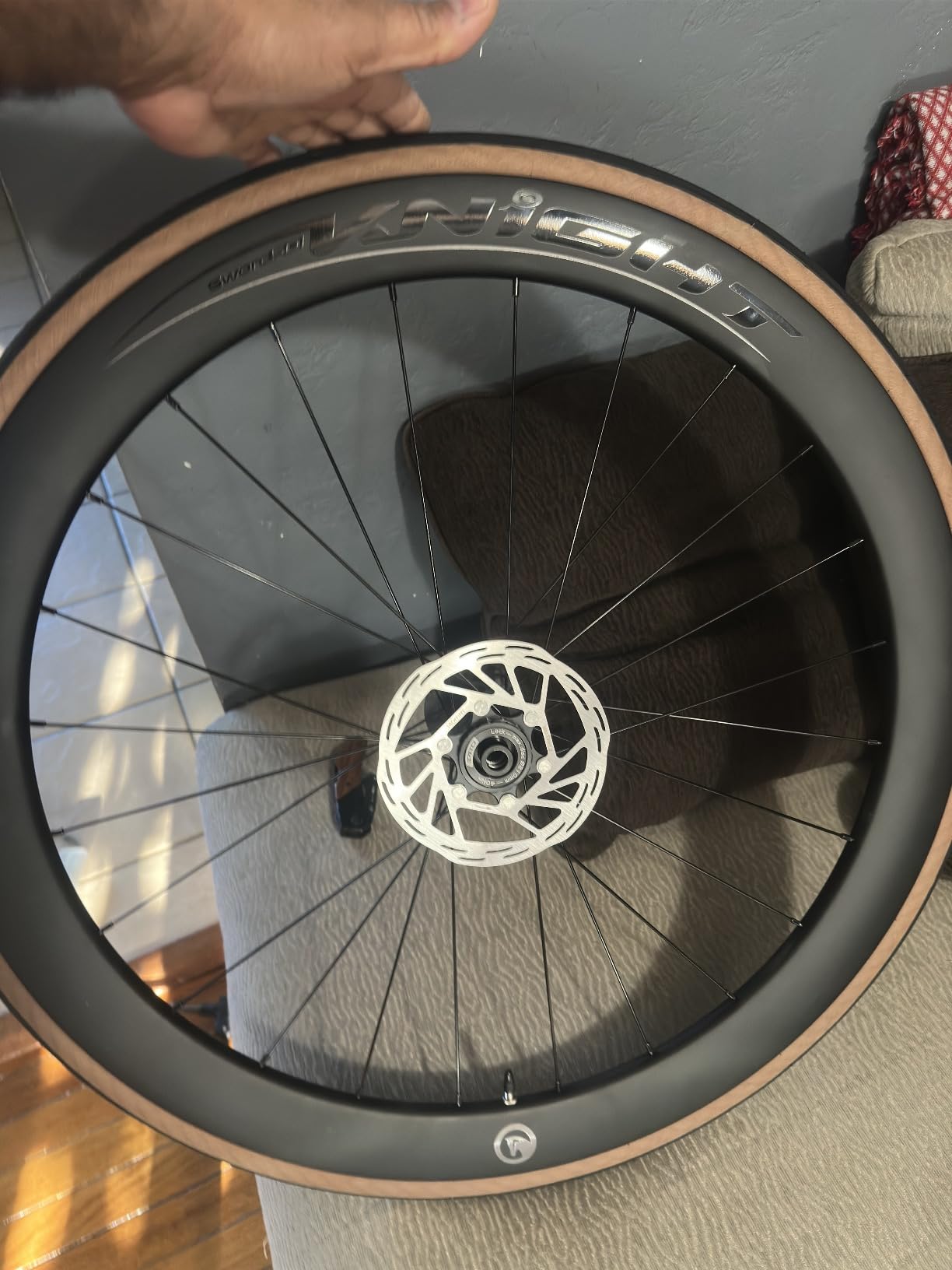 SAVADECK Carbon Road Bike, Lightweight Full Carbon Racing Bicycle with Shimano 105 R7120 24S Shift Groupset and Hydraulic Oil Disc Brake Bike customer photo 2