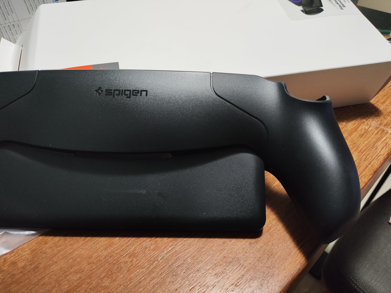 Spigen Thin Fit Designed for PlayStation Portal Case, Full Protective Slim Case Cover Compatible with PS Portal - Black customer photo 2