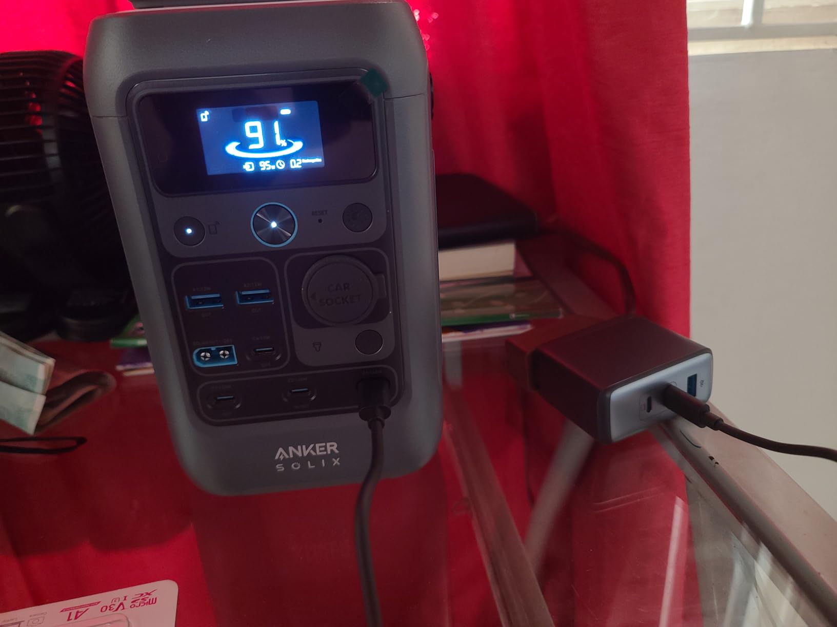 Anker Nano 100W USB-C Charger, 3-Port Fast Compact GaN Charger for MacBook Pro/Air, Pixelbook, ThinkPad, Dell XPS, iPad Pro, iPhone 16 Series, Galaxy S23, and More (Black, 1 Pack & 1 Cable) customer photo 2