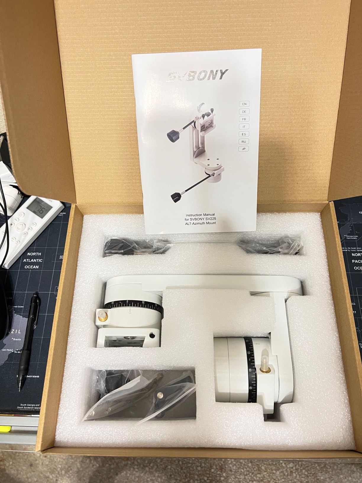 SVBONY SV225 Alt-Azimuth Mount, Adjustable Angle Alt-Azimuth Mount, Load-Bearing 10kg customer photo 1