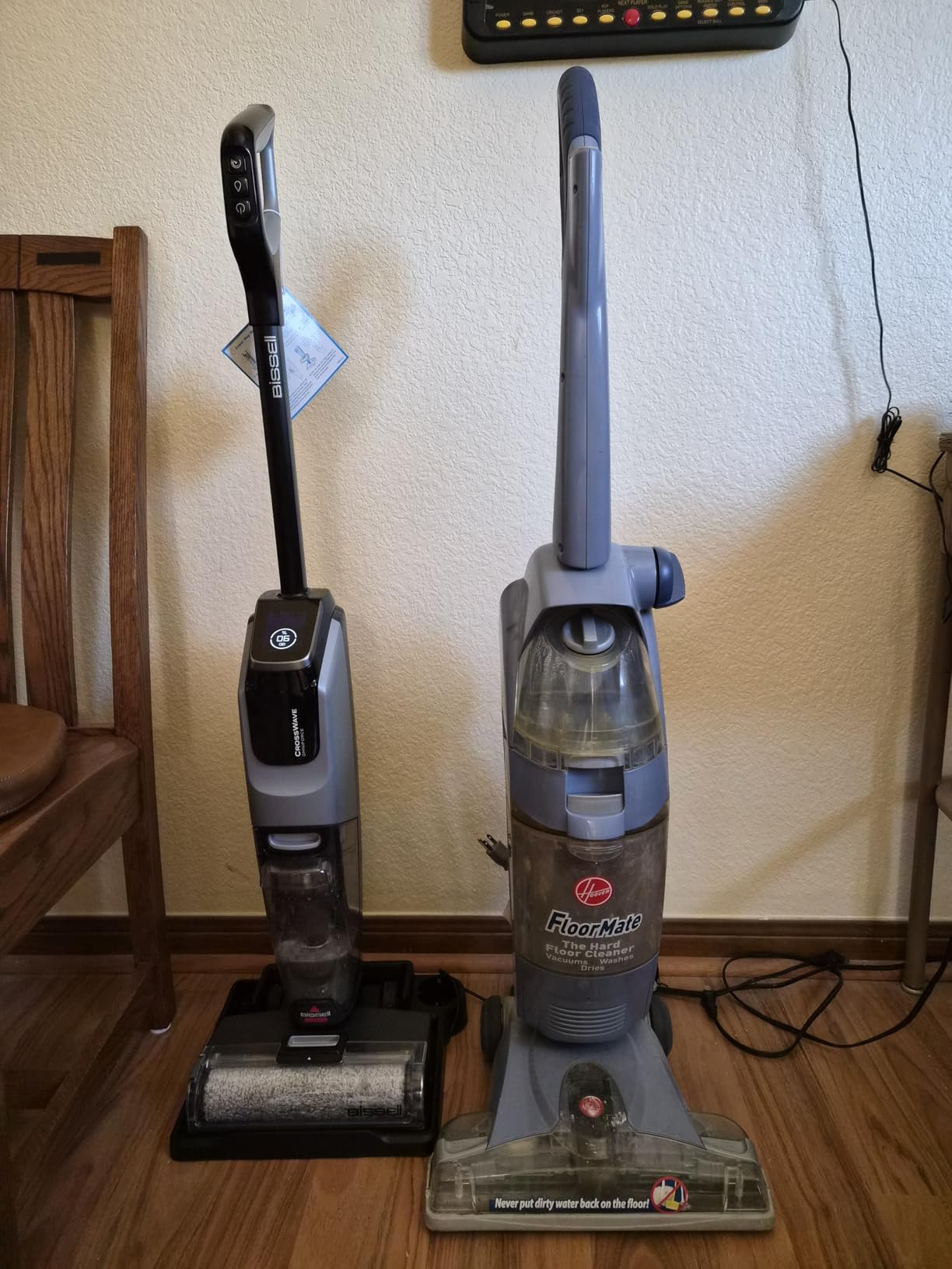 CrossWave OmniForce Cordless Multi-Surface Hard Floor Cleaner and Mop, Wet Dry Vacuum with Dedicated Dry Vacuum Mode, 3882 customer photo 2