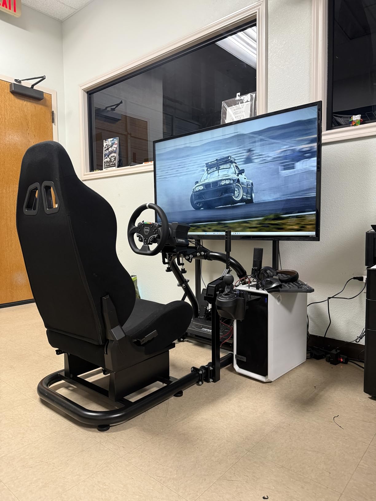 PXN USB PC Handbrake, HB S 16Bit Hall Sensor Linear Sim Handbrake for Racing Games customer photo 1