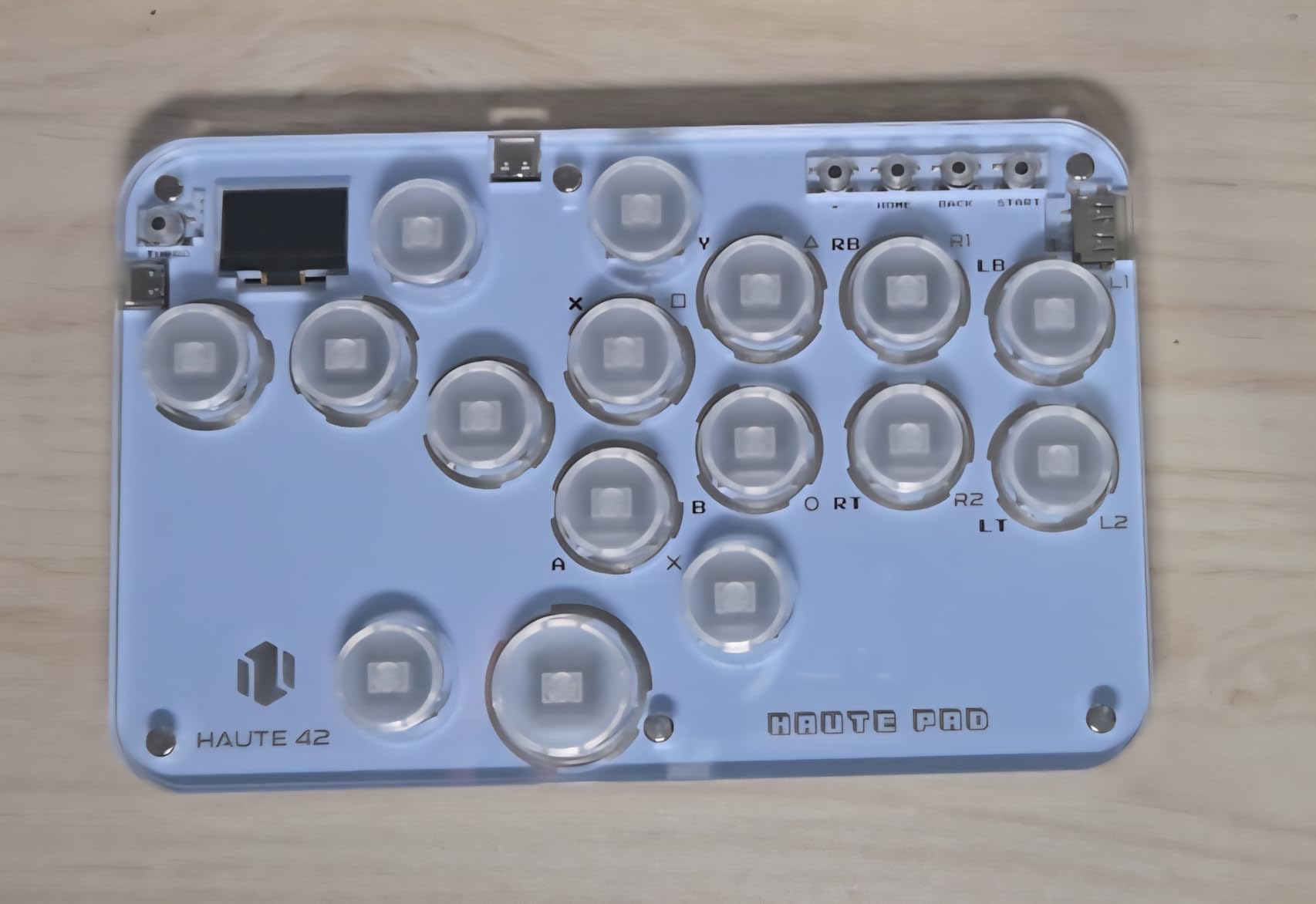 Sehawei Haute42 Arcade Stick 16Keys All-Button Gamerfinger with Custom RGB & Turbo Functions,Arcade Controller Street Fight for PC/Ps3/Ps4/Switch/Steam Game Keyboard-Supports Hot Swap & SOCD customer photo 2