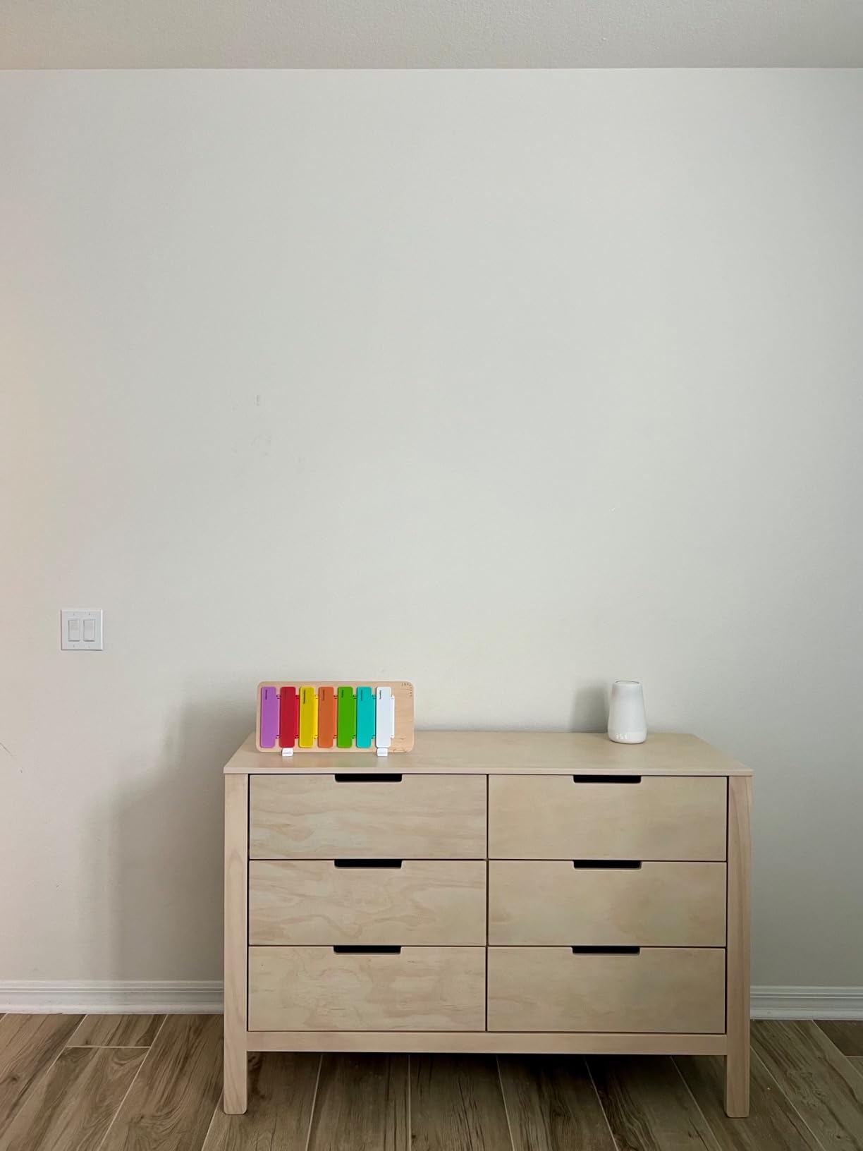 Carter's by Davinci Colby 6-Drawer Baby Dresser - GREENGUARD Gold Certified Wooden Double Chest of Drawers in Walnut customer photo 2