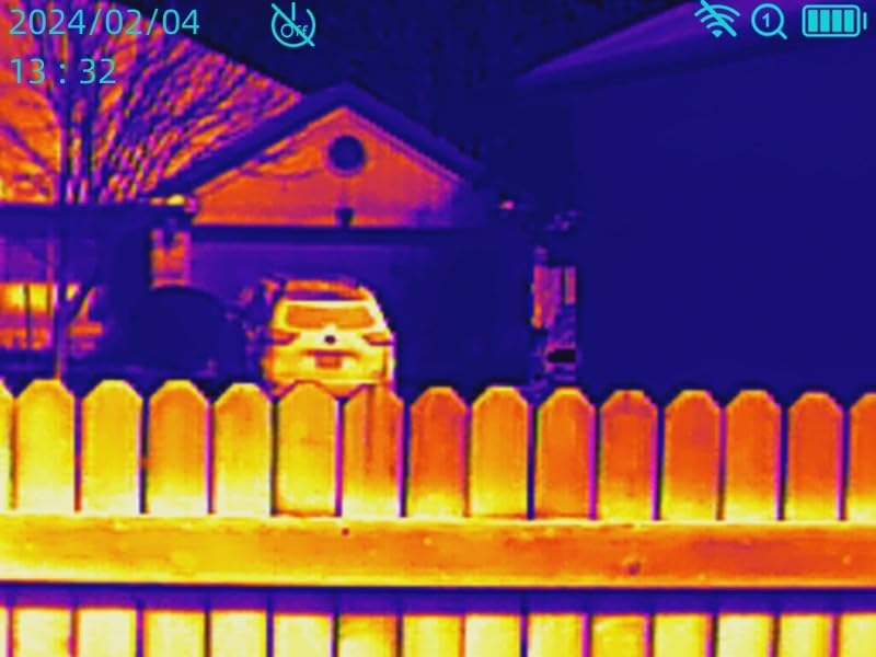 GOYOJO G210 Thermal Monocular, 256x192 (25 Hz) Thermal Imaging Monoscope Camera for Adults, 10mm Focal Lens Vision Goggles Thermal Scopes for Night Hunting Camping customer photo 2