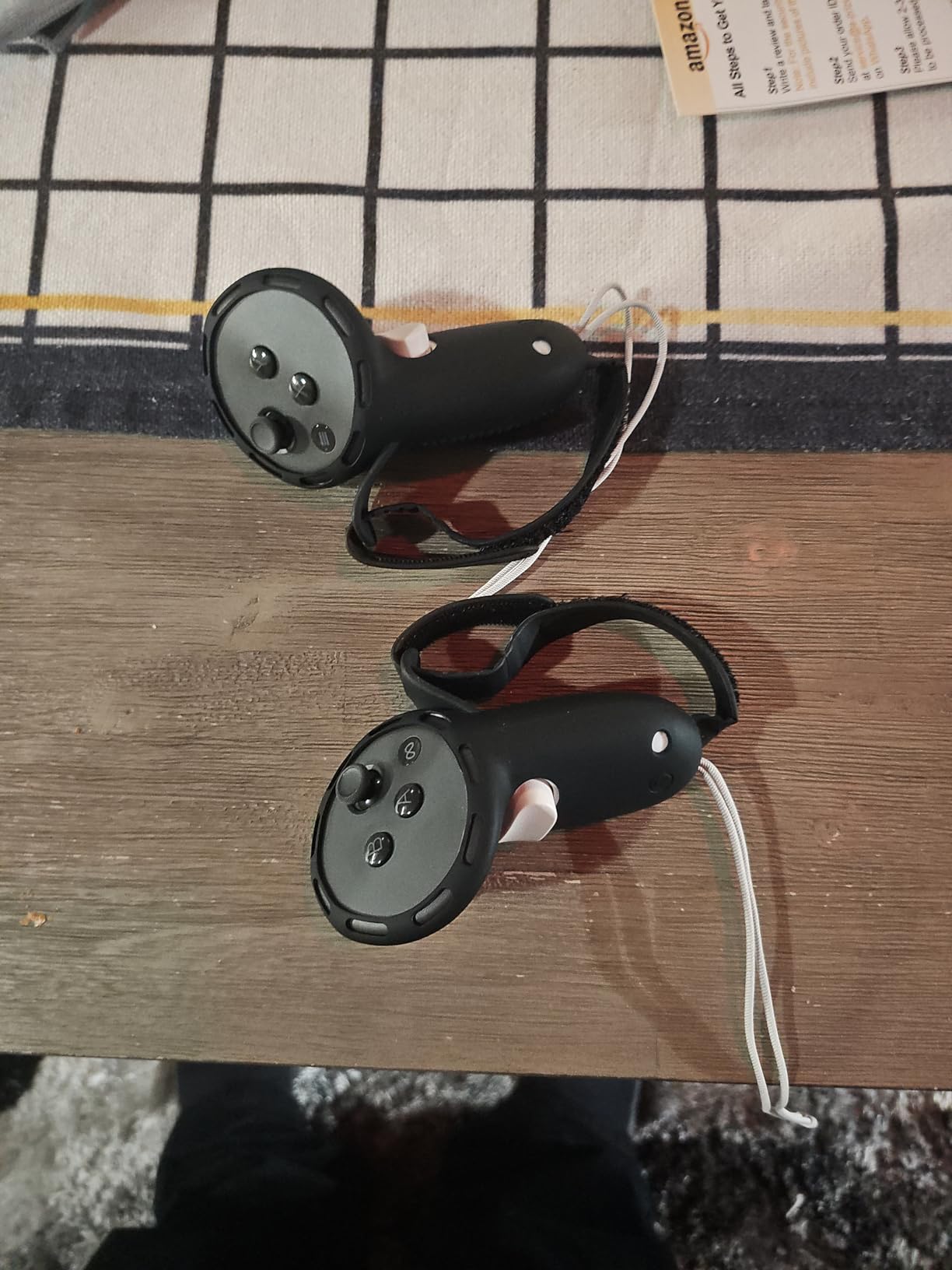 SUPERUS Controller Grips Cover for Meta Quest 3S/Quest 3, Anti-Slip Texture - VR Accessories Compatible with Quest 3S/Quest 3, Silicone Controller Grips Cover with Adjustable Knuckle Straps customer photo 1