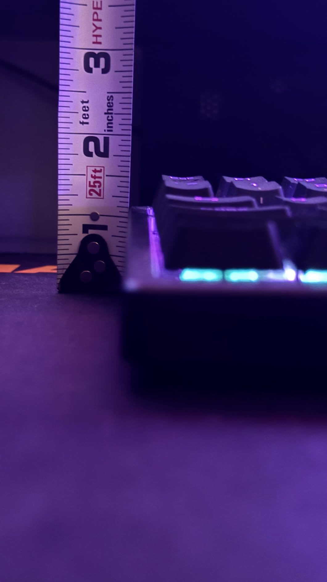 ASUS ROG Azoth Wireless Mechanical Gaming Keyboard - 75% TKL, Tri-Mode Connectivity, Hot Swappable Pre-lubed ROG NX Snow Linear Switches, PBT Keycaps, RGB, OLED Display, PC/Mac Support - Black customer photo 1