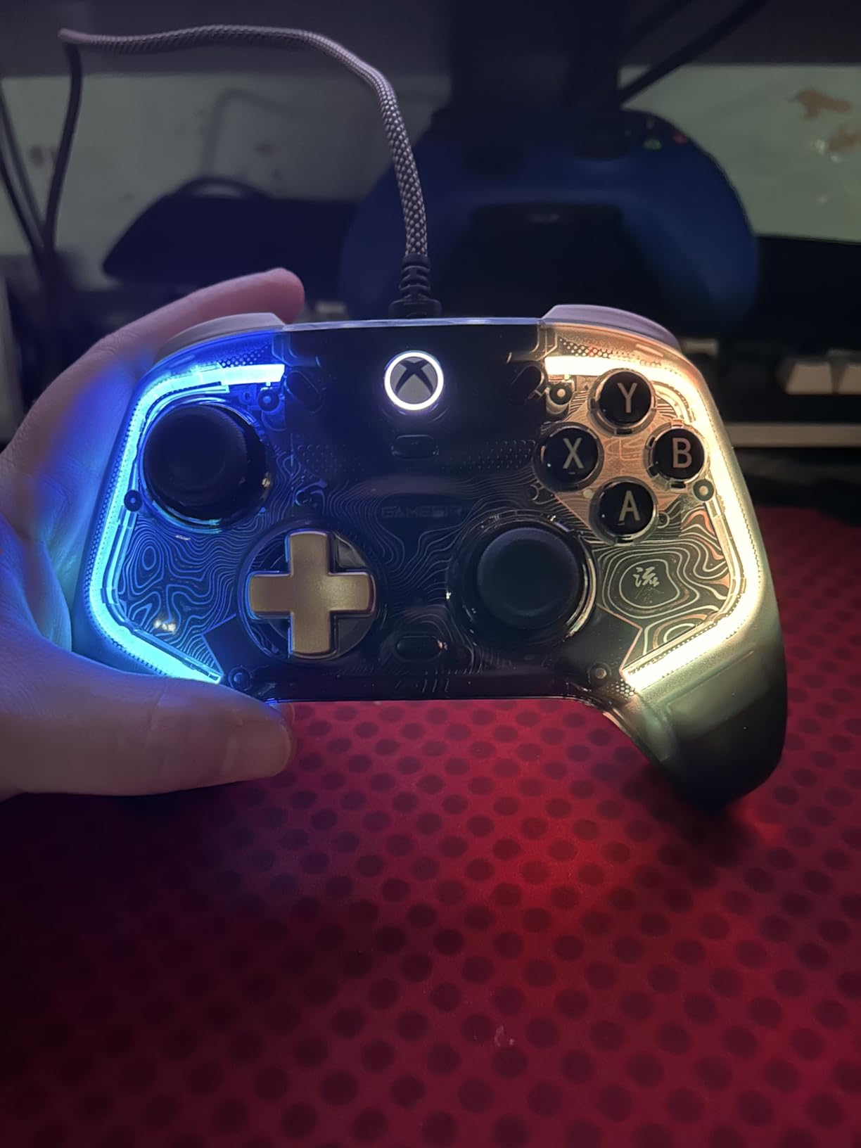 GameSir Kaleid Flux Enhanced Wired Controller for Xbox, RGB Lighting and Hall Effect Joystick, Compatible with Xbox Series X|S, Xbox One, Windows 10/11 PC - Officially Licensed customer photo 1