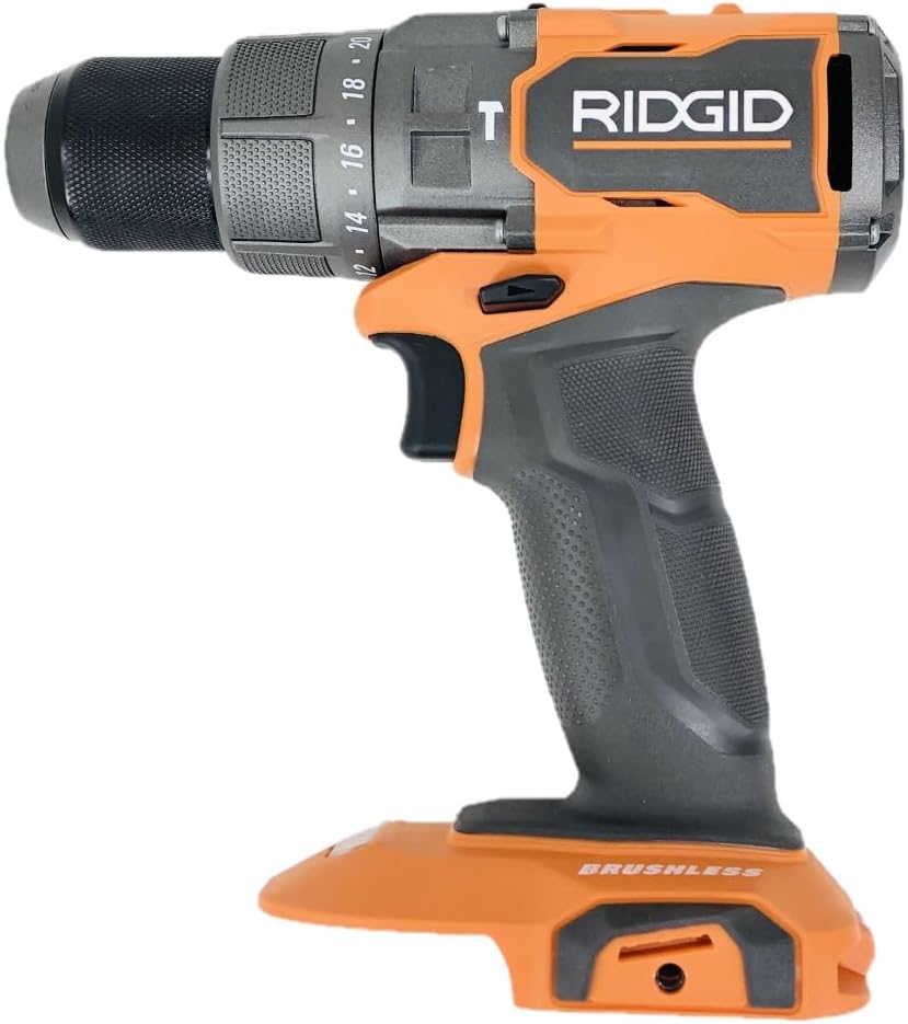 RIDGID 18V Brushless Cordless 1/2 in. Hammer Drill/Driver R86115 (Tool Only) Bulk Packaged customer photo 1