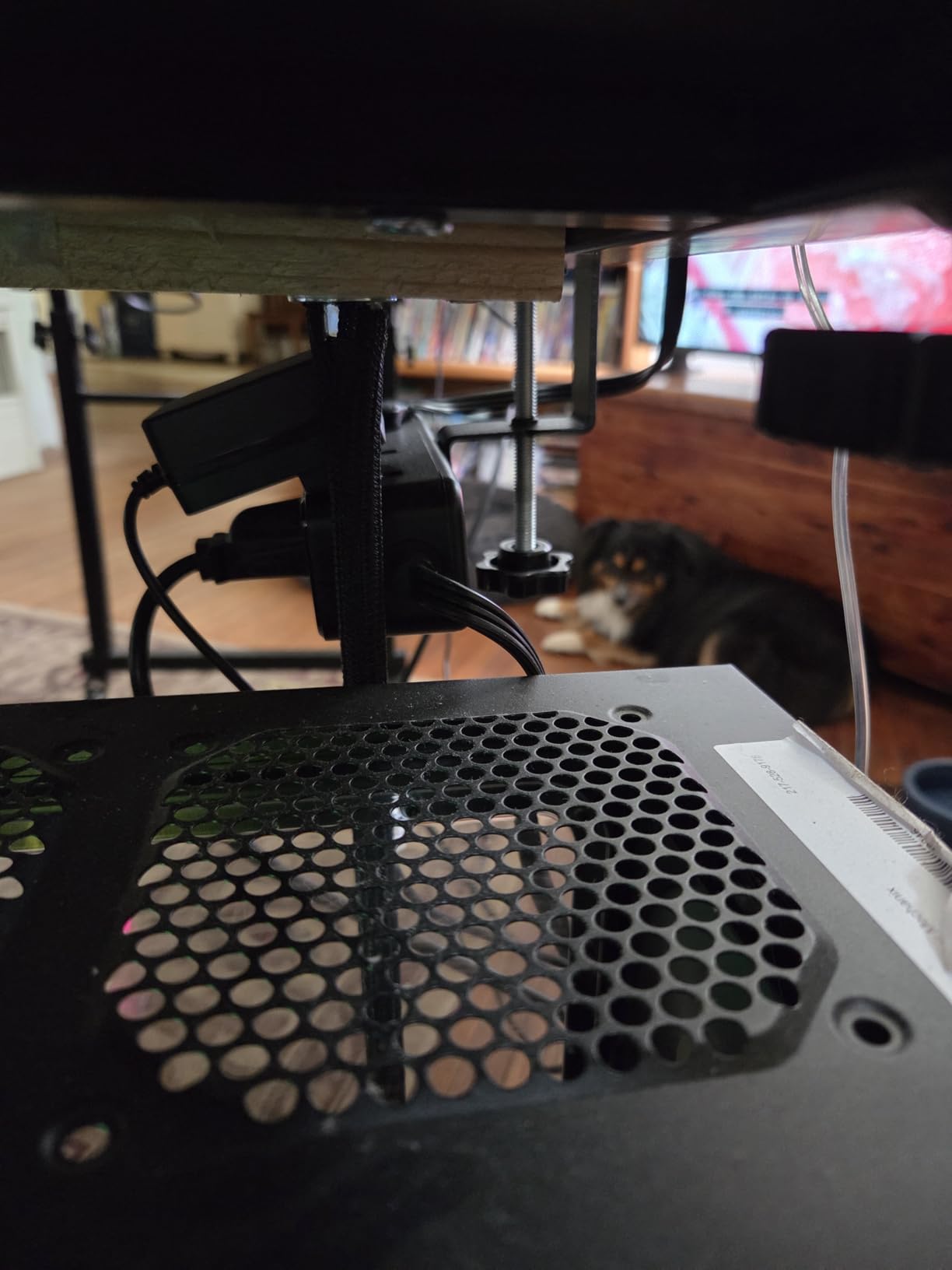 Dual Layer Desk Clamp Power Strip, Desktop Edge Mount Charging Station with 13 Outlets 4 USB Ports (2 USB C), Under Desk Surge Protector(1700 Joules), 10 Ft Extension Cord for Office Home customer photo 2