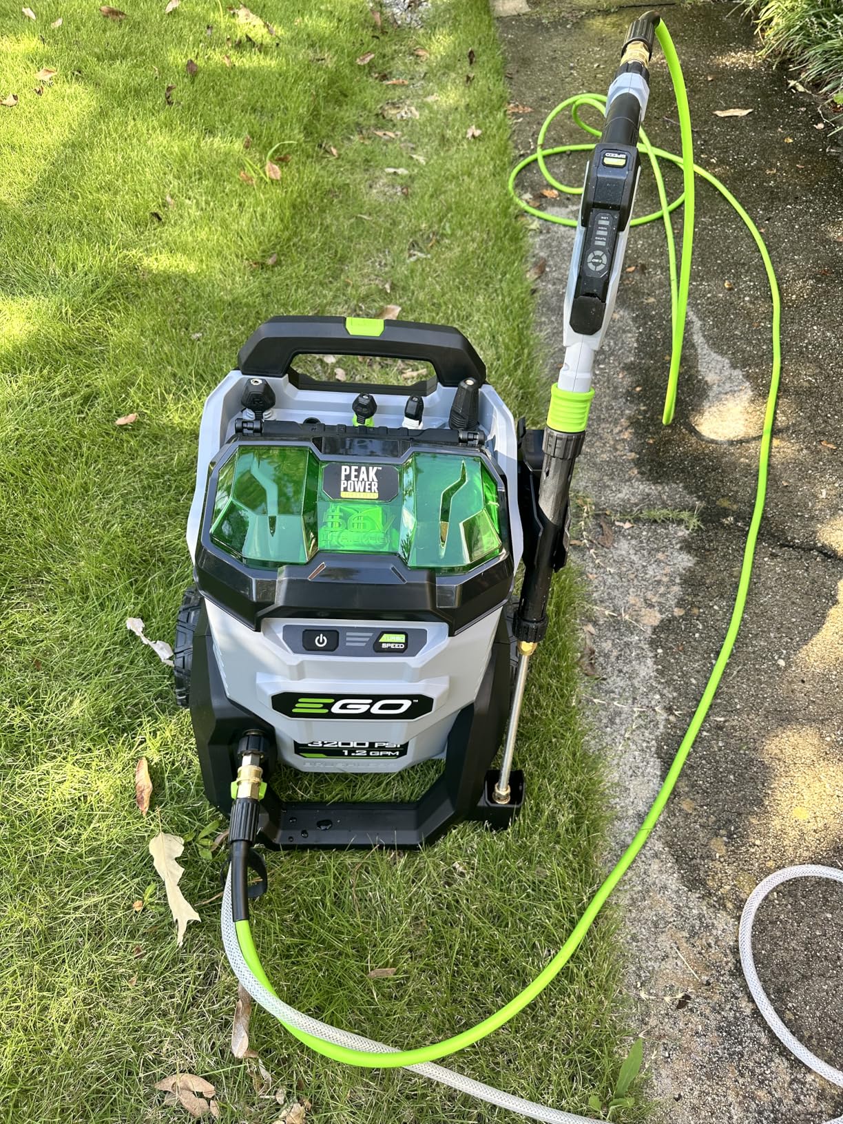 EGO Power+ Electric Pressure Washer, 3200 PSI Power Washer, Battery and Charger Not Included - HPW3200 customer photo 2