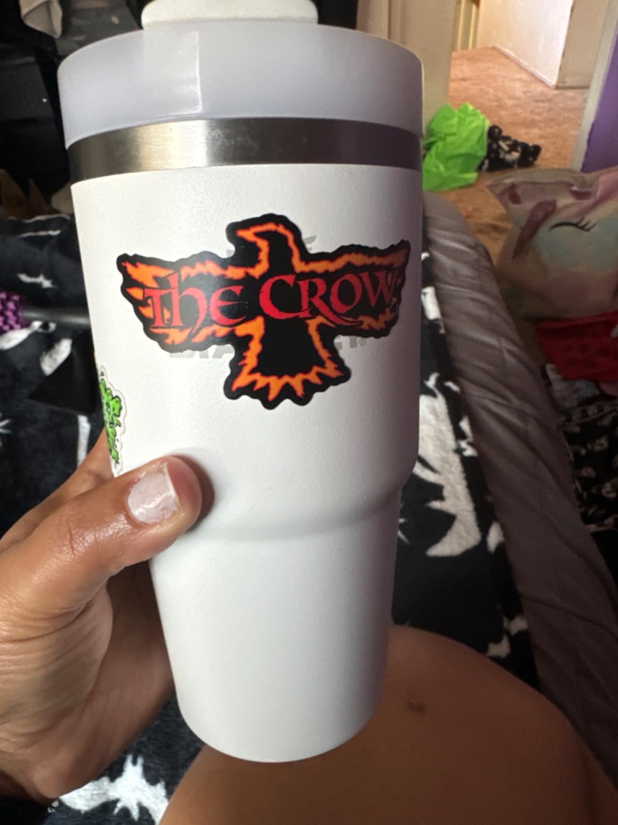 Stanley Quencher H2.0 Tumbler with Straw 20 oz Flowstate 3-Position Lid Cup Holder Compatible for Travel Insulated Stainless Steel Cup BPA-Free Frost customer photo 2