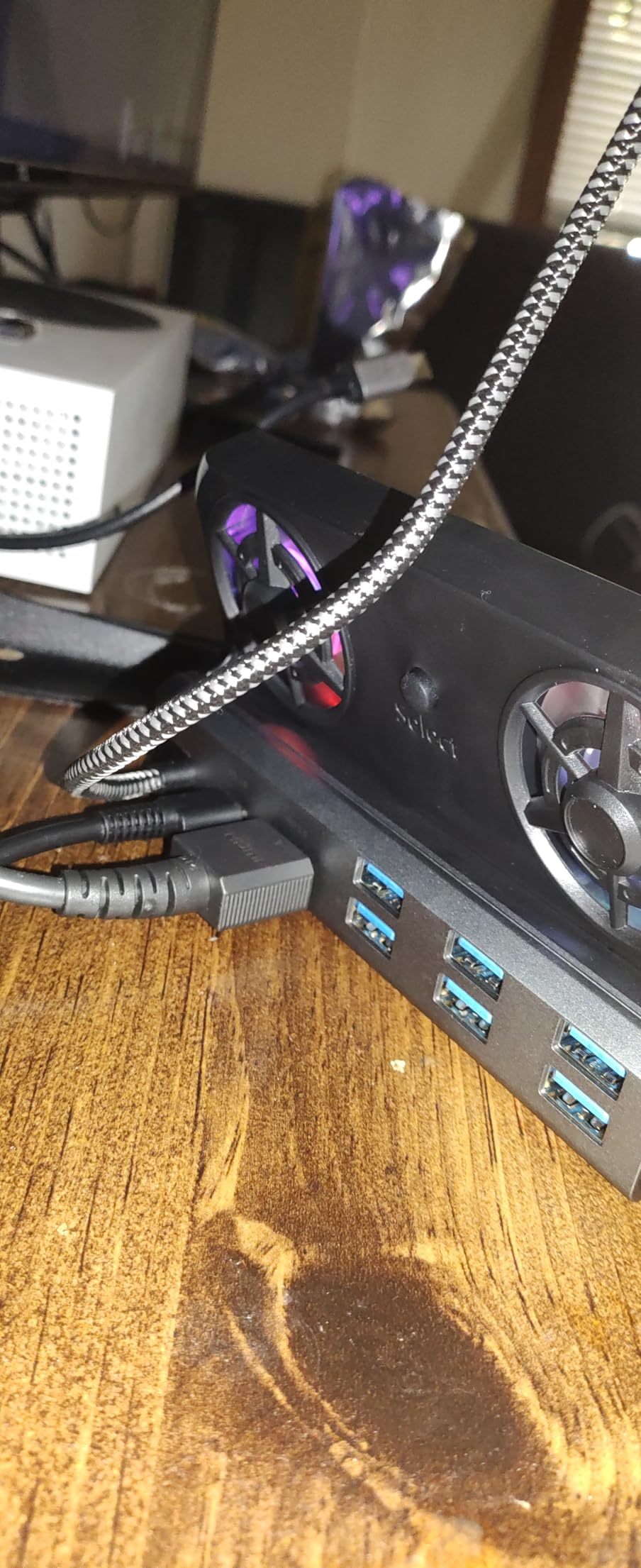 12-in-1 Steam Deck Docking Station for Steam Deck/Rog Ally/Switch/Legion Go Dual Cooling Fans 4K@60Hz,6 USB Ports,1000Mbps,Type C 100W PD 40Gbps Adapter customer photo 2