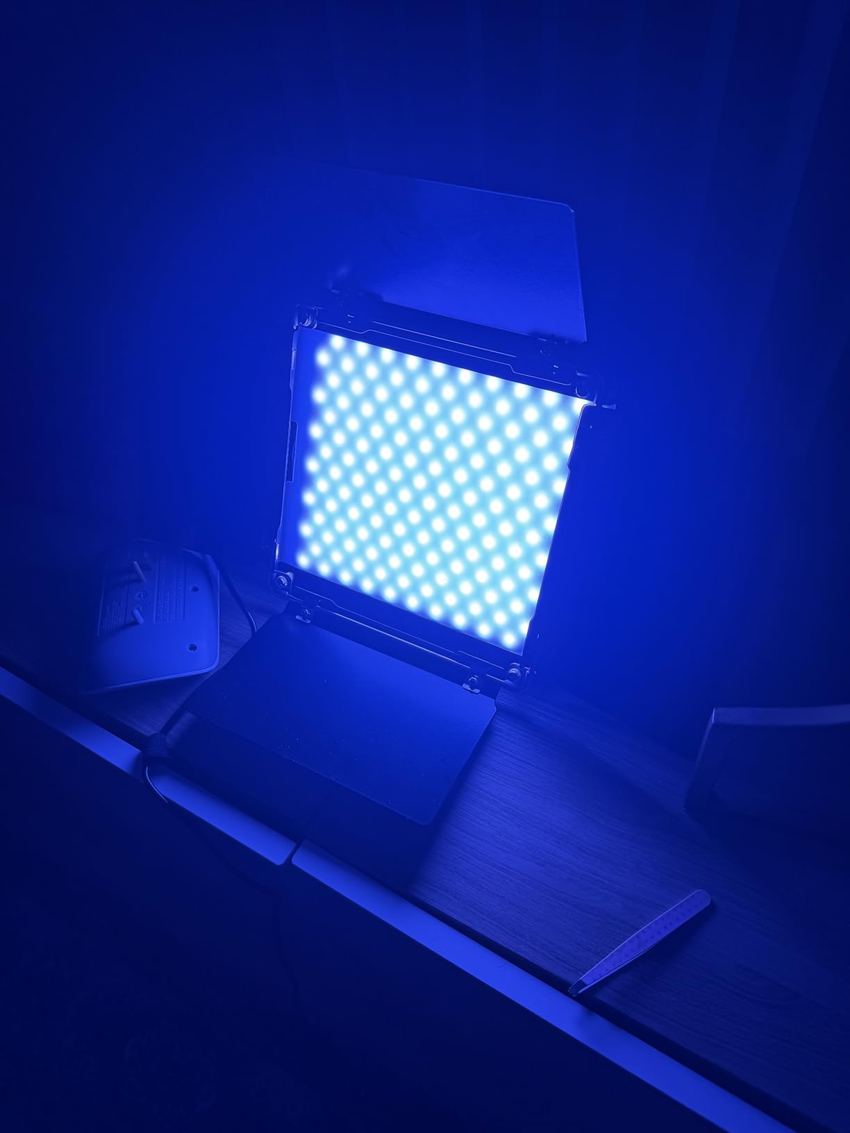 Mettlelite SPL420C RGB LED Video Light with APP Control, 360deg Full Color RGB Panel Light, 2800K-8000K, CRI/TLCI 97+, 10 Scenes, Professional Photography Studio Lighting for YouTube/Stream/Photo/Video customer photo 1