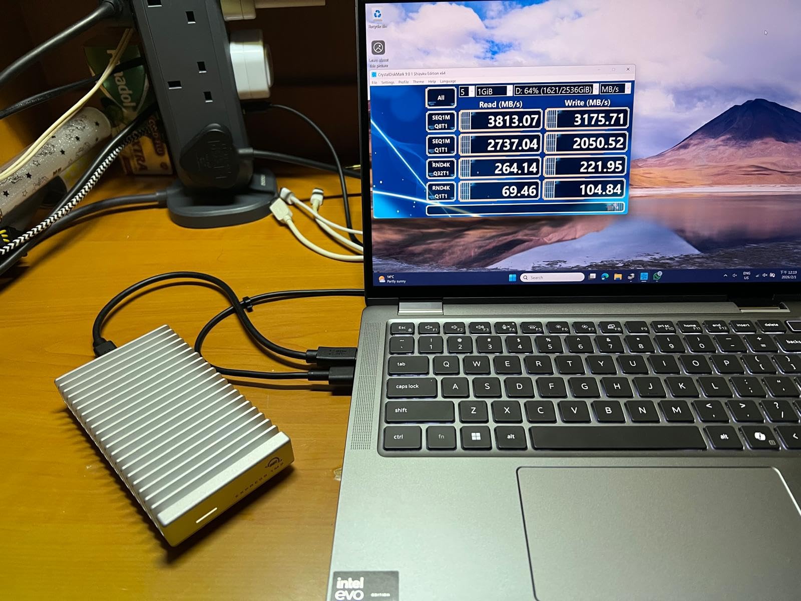 OWC Express 1M2 40Gb/s Portable NVMe SSD USB4 (Thunderbolt Compatible/USB-C) Ultra Fast External SSD Drive with Aluminum Heat Sink Enclosure (Enclosure Only) customer photo 1