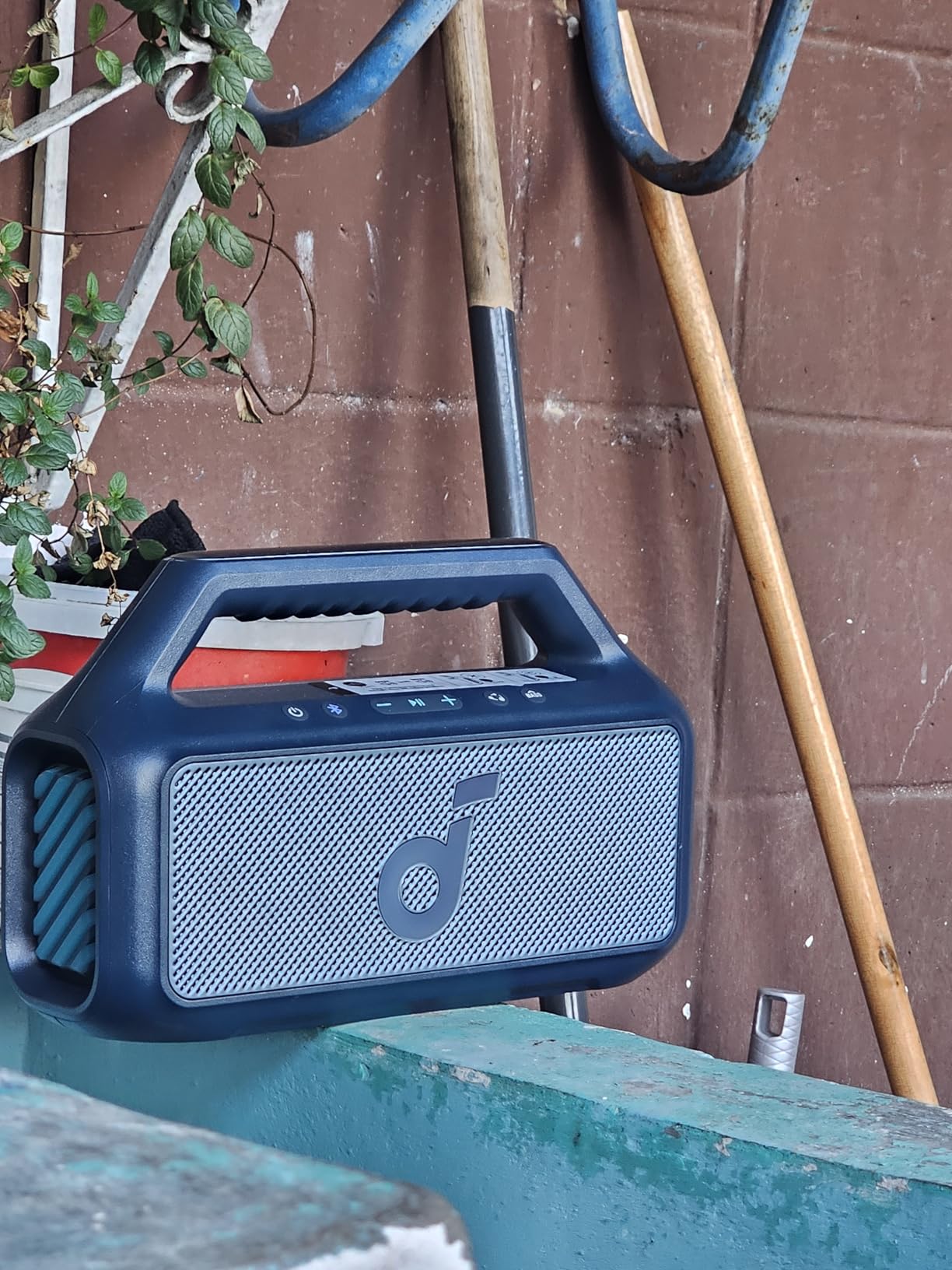 Soundcore Boom 2 By Anker, Outdoor Speaker, 80W, Subwoofer, BassUp 2.0, 24H Playtime, IPX7 Waterproof, Floatable, RGB Lights, USB-C, Custom EQ, Bluetooth 5.3, Portable for Camping and Beach - Black customer photo 1