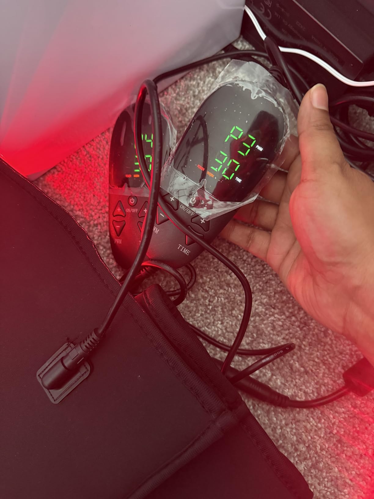 MEGELIN Red Infrared Light Therapy Bag for Whole Body, 70inch*32inch*12inch, 2520 LEDs for Full Body Red Light Therapy Mat at Home customer photo 1