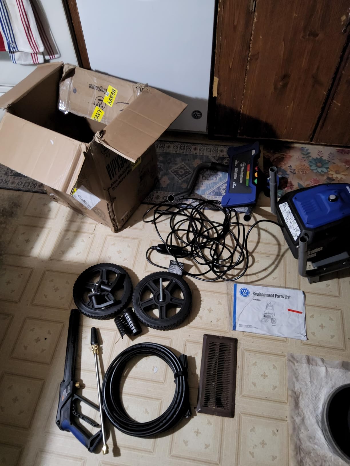 Westinghouse WPX3400e Electric Pressure Washer, 3400 Max PSI and 2.0 Max GPM, Brushless Motor, Onboard Soap Tank, Spray Gun and Wand, 5 Nozzle Set customer photo 2