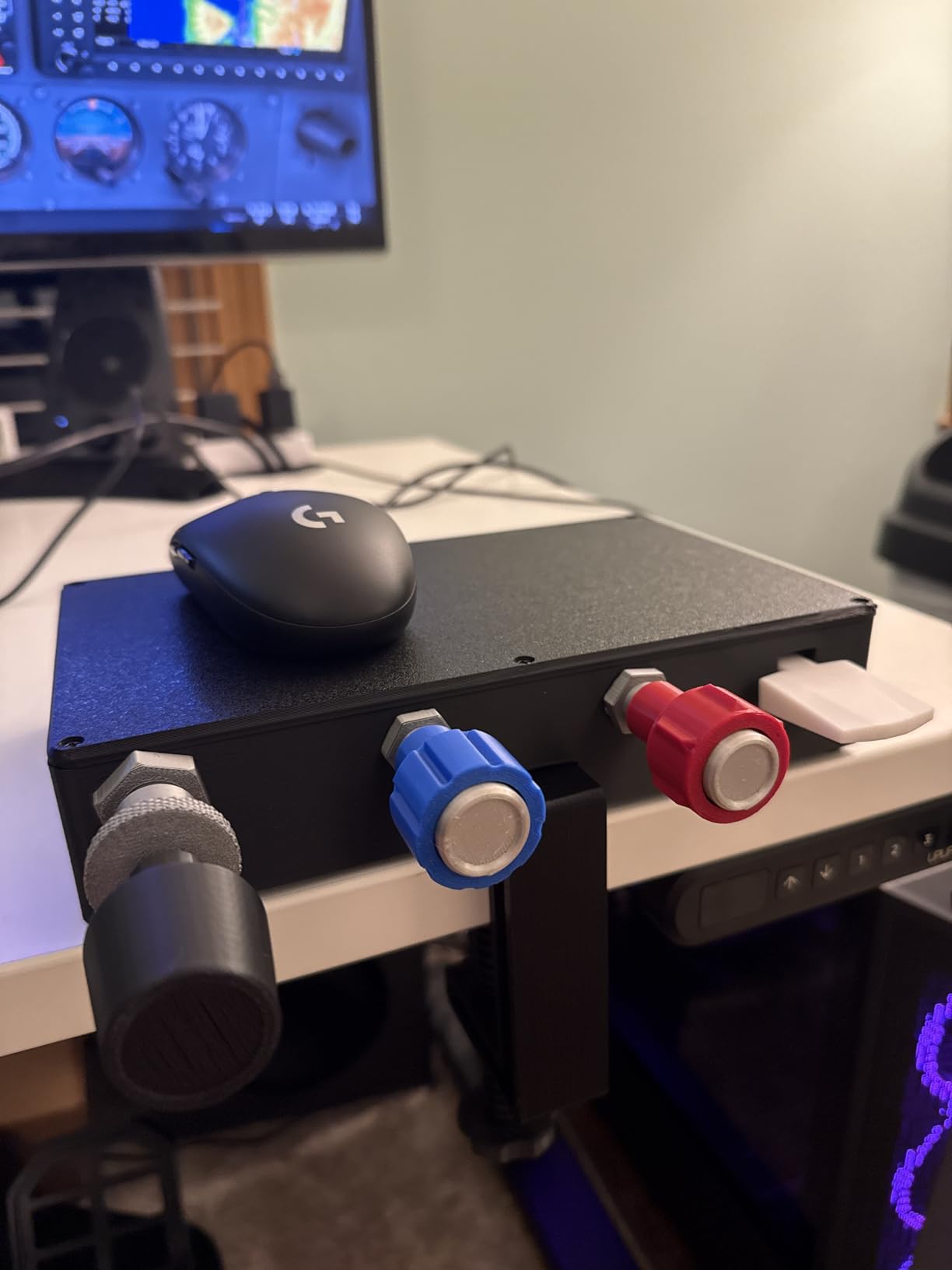 Flight Sim Stuff - Throttle and Flaps Controller (TPM) For Flight Simulators PC/Mac customer photo 1