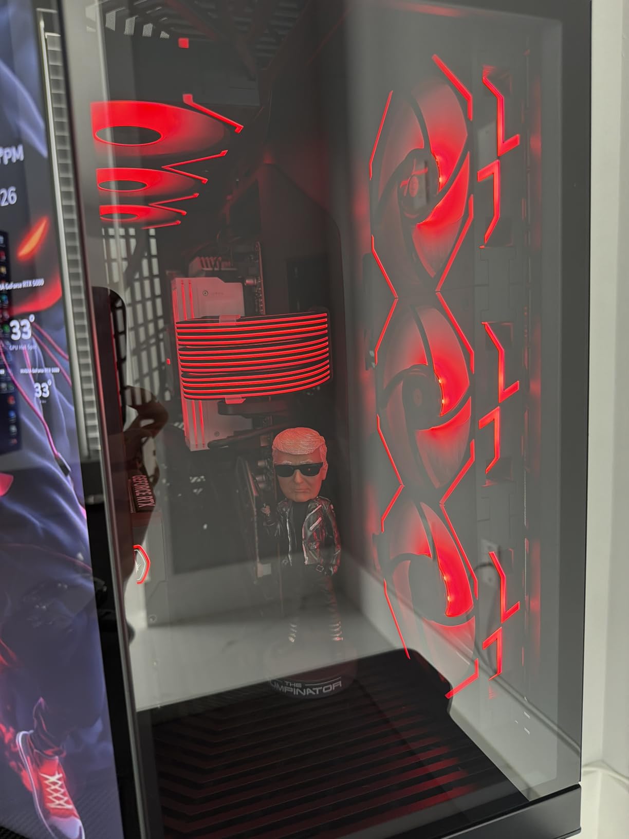 Sirlyr 24 Pin RGB Cable,RGB PSU Cables Extensions - 5V 3Pin Addressable ARGB Motherboard Power Supply fit Black PC Case Build Black Style customer photo 1