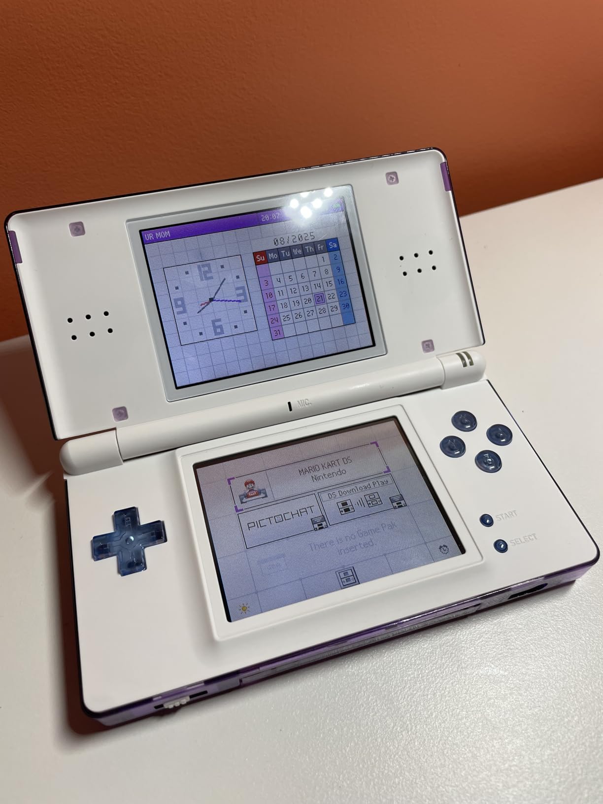 Chameleon Purple Blue Replacement Full Housing Shell for Nintendo DS Lite, Custom Handheld Console Case Cover with Buttons, Screen Lens for Nintendo DS Lite NDSL - Console NOT Included customer photo 1