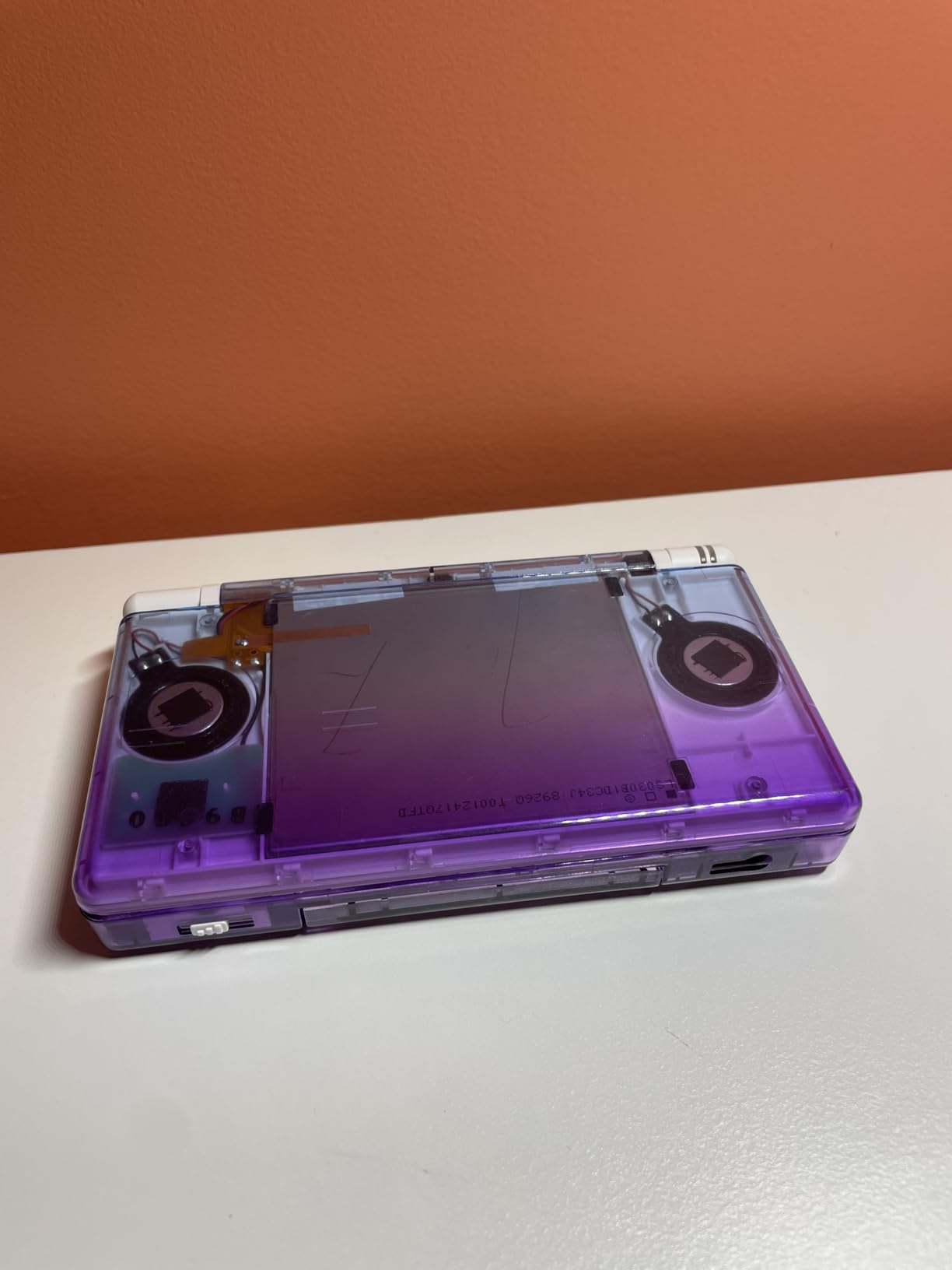 Chameleon Purple Blue Replacement Full Housing Shell for Nintendo DS Lite, Custom Handheld Console Case Cover with Buttons, Screen Lens for Nintendo DS Lite NDSL - Console NOT Included customer photo 2