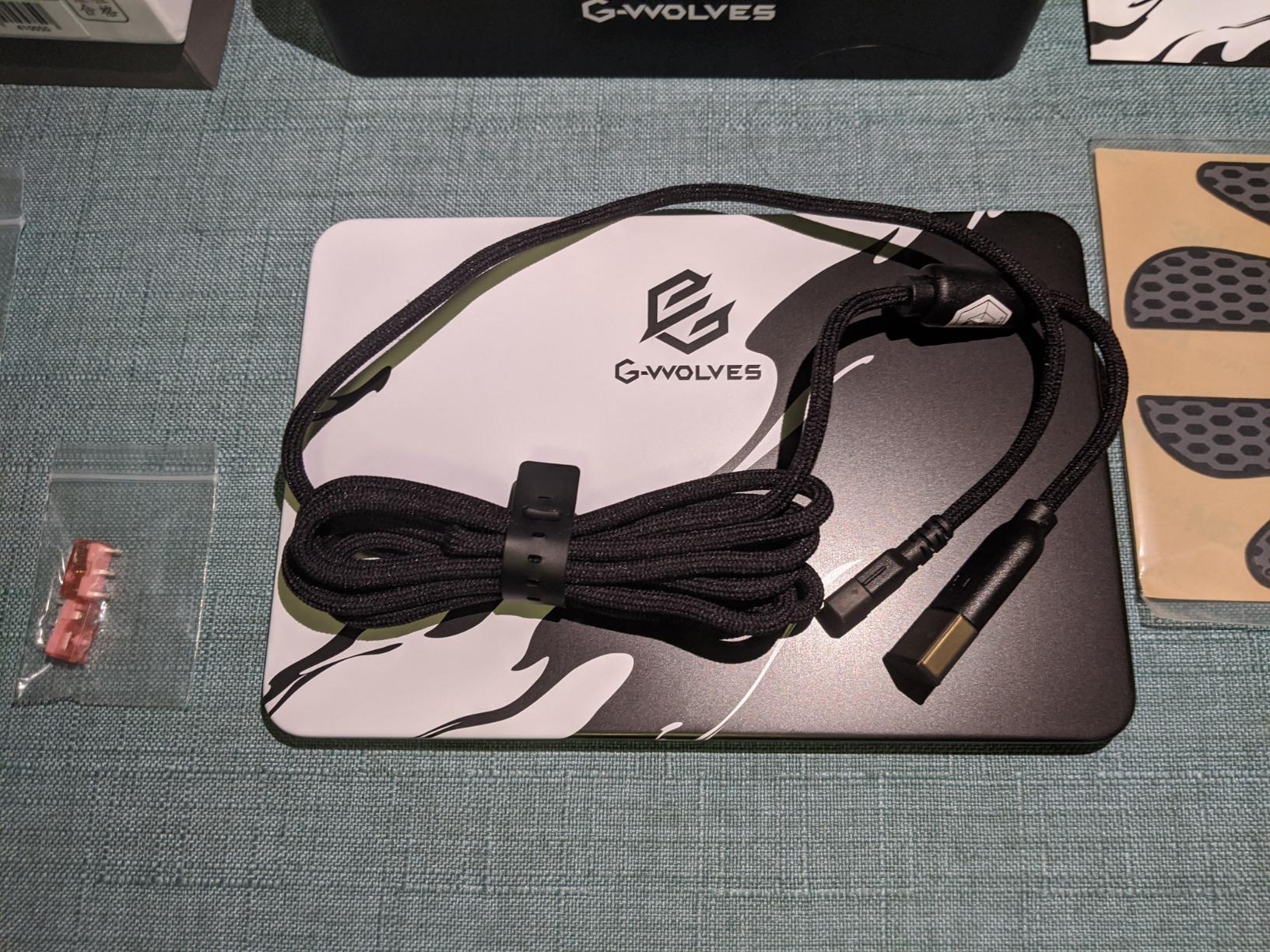 Gwolves Skoll Mini SK-S Black 50g Ultralight Weight Honeycomb Design Ergonomic Gaming Mouse with 3389 Sensor customer photo 2