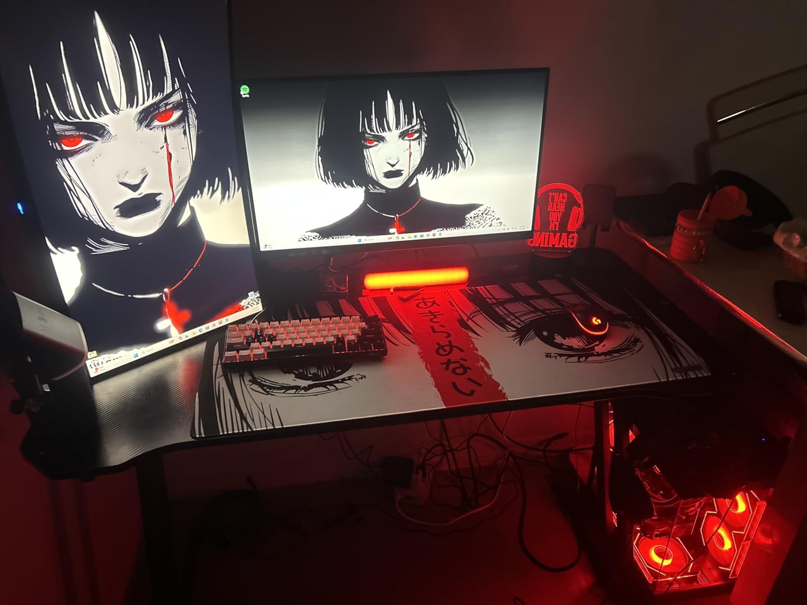 Gaming PC Desktop -AMD Ryzen 7 5700X 3.4 GHz -GeForce RTX 5060 8GB -32GB DDR4 RAM -1TB PCIe SSD -240mm AIO Water Cooled -WiFi & BT -Windows 11 RGB Prebuilt Tower Computer for Gamers-White customer photo 1