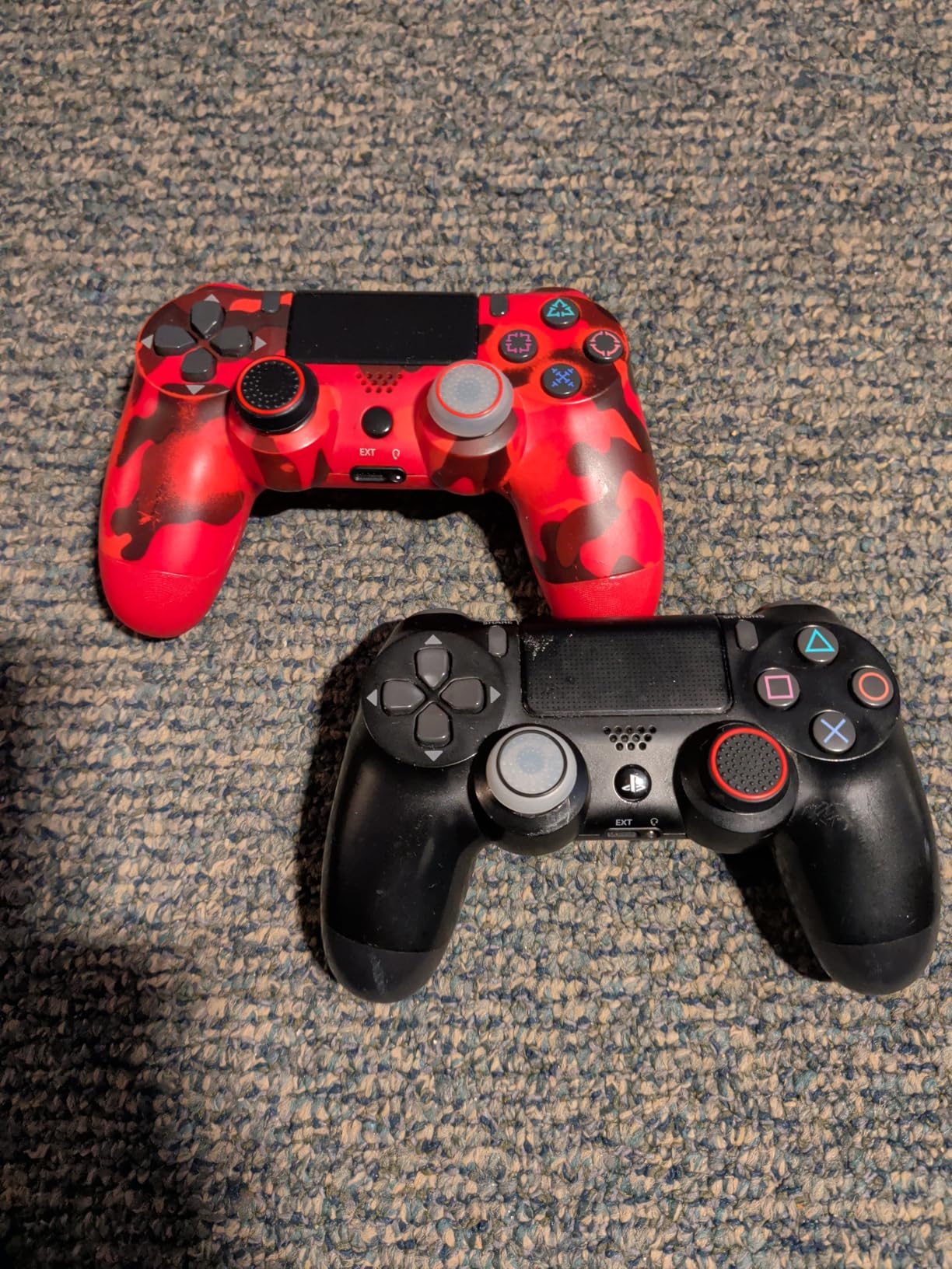 KDYGPDCT 2 Pack Wireless Controller for PS4, Remote Controller with 6-Axis Motion Sensor, Sensitive Touch Pad, Built-in Speaker & Headphone Jack, Compatible with PlayStation 4/Pro/Slim/PC customer photo 1