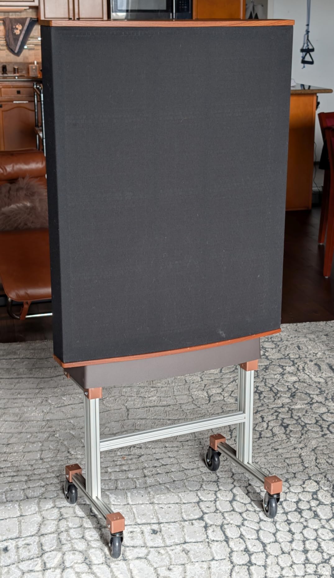 HOLKIE Office Chair Wheels - Universal Fit 3 Inch Roller Blade Casters - Safe for Hardwood Carpet Floors - Heavy Duty Rubber Replacement for Gaming Chairs - Smooth, Silent Glide - Set of 5 customer photo 1