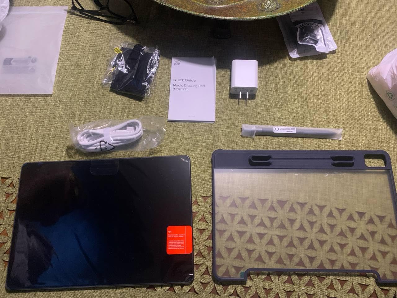 XPPen Magic Drawing Pad 12.2 Inch Standalone Drawing Tablet No Computer Needed with 16384 Pressure Levels X3 Pro Slim Stylus Tilt Support Paper-Like Screen 8GB + 256GB for Digital Drawing Artists customer photo 1