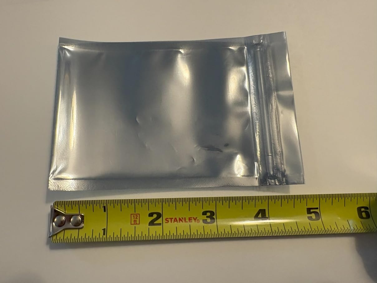 Antistatic ESD Shielding Bags with Labels, 60pcs 3 Sizes Mixed Ziplock Set for HDD, Hard Drives, and Other Electronic Devices (Ziplock mixed-60pc) customer photo 1