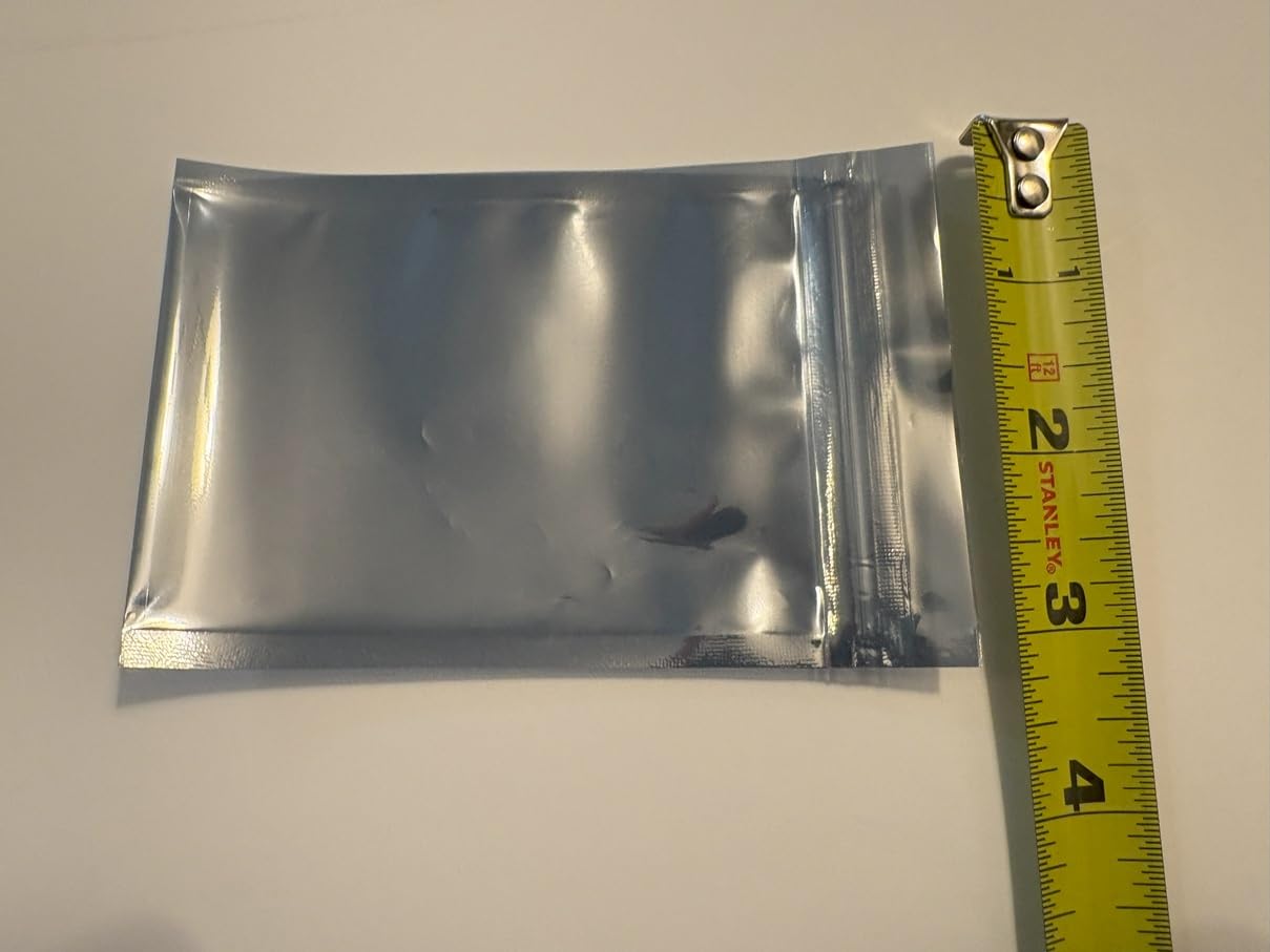 Antistatic ESD Shielding Bags with Labels, 60pcs 3 Sizes Mixed Ziplock Set for HDD, Hard Drives, and Other Electronic Devices (Ziplock mixed-60pc) customer photo 2