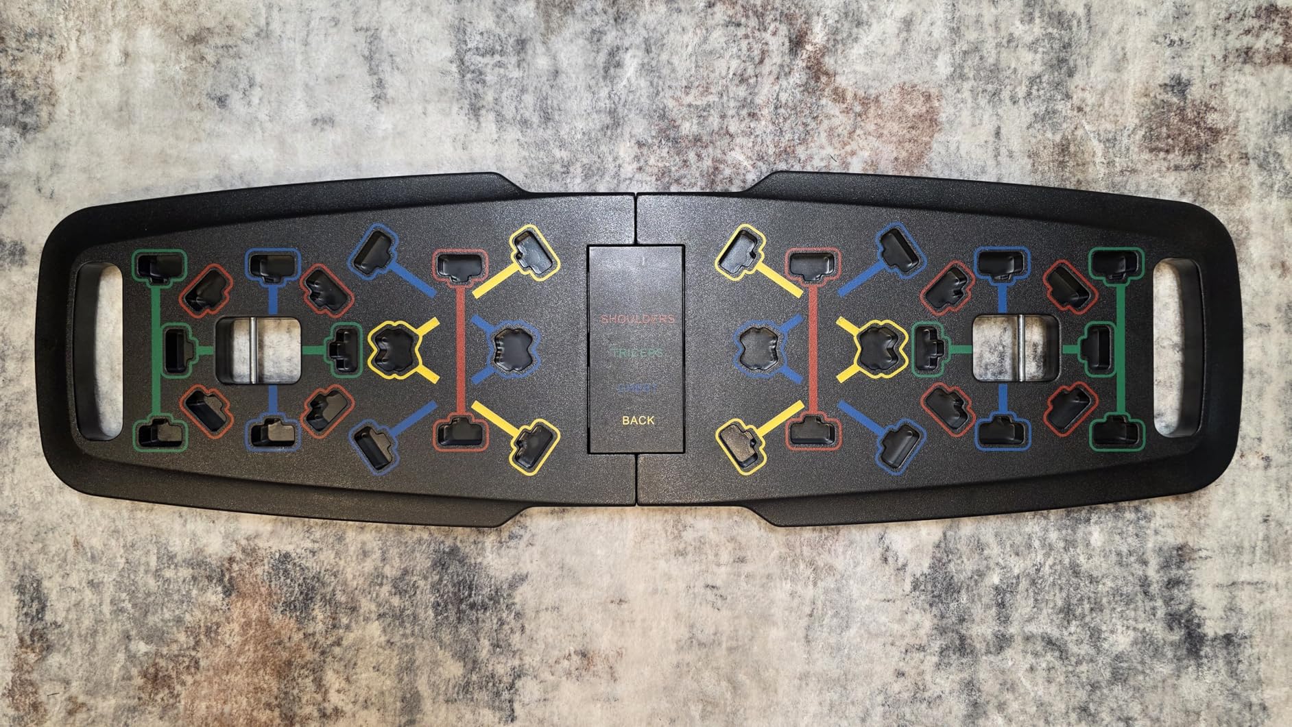 MQRW Push Up Board, Home Gym, Portable Exercise Equipment, Pilates Bar and 20 Fitness Accessories with Resistance Bands and Ab Roller Wheel, Full Body Workout at Home customer photo 2