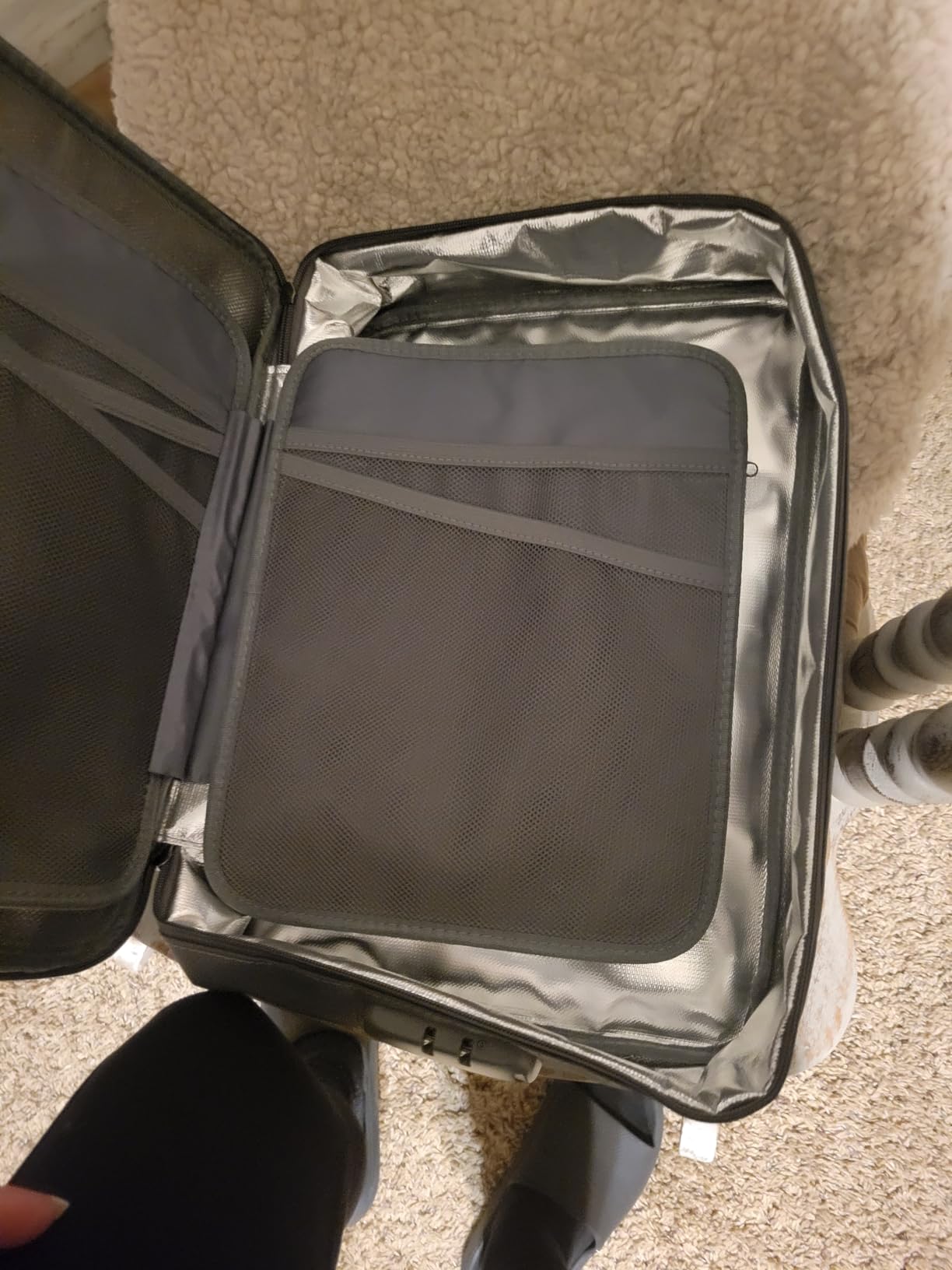 DocSafe 5200°F Document Organizer with Lock, Upgraded Heat Insulated Fireproof and Water-Resistant Box 8 Layers File Organizer, Portable Home Travel Safe Storage for Important Documents and More customer photo 2