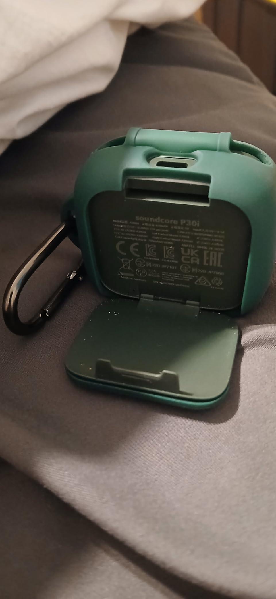 Soundcore P30i by Anker Noise Cancelling Earbuds, Strong and Smart Noise Cancelling, Powerful Bass, 45H Playtime, 2-in-1 Case and Phone Stand, IP54, Wireless Earbuds, Bluetooth 5.4 (Green) customer photo 1