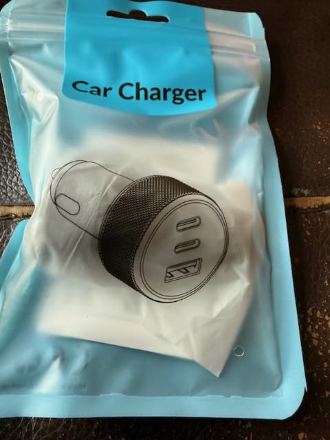 USB C Car Charger, 3-Port 67W Dual USB-C & USB-A Car Power Adapter PD/QC Fast Charging Cigarette Lighter for iPhone 17/16/15/14/13/12/11 Pro Max, iPad, Samsung Galaxy S25 S24/S23/S22, Pixel, Android customer photo 2