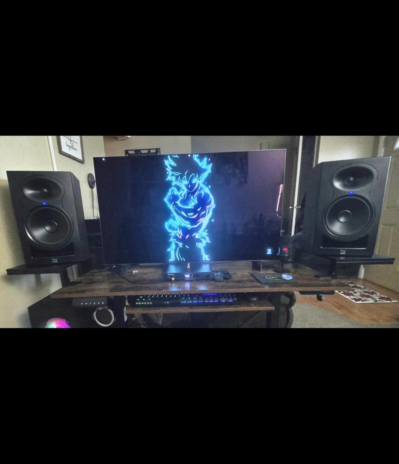 ARES WING Clamp-On Desk Extender & Monitor Shelf - 15