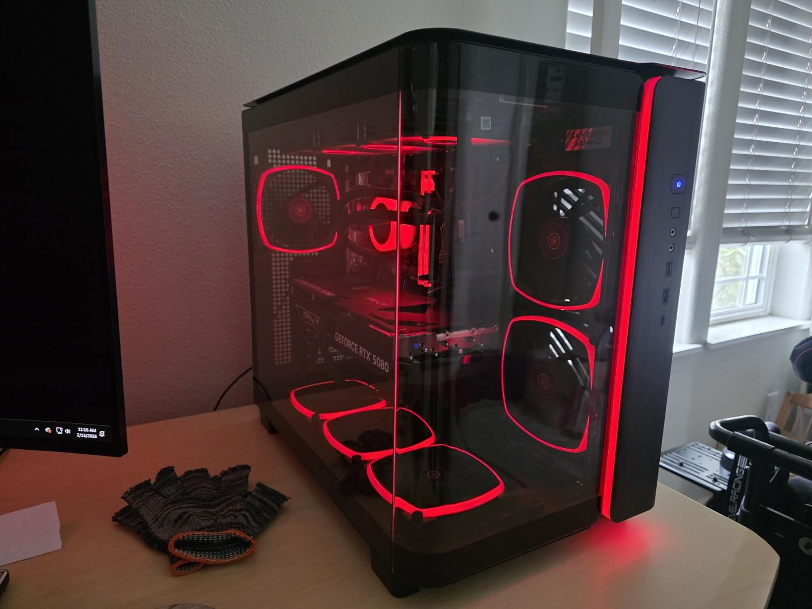 Azure Desktop PC, Intel i7 14700F 2.1 GHz (5.3GHz), NVIDIA RTX 4070 Super 12GB, 1TB Gen4 NVMe SSD, 32GB DDR5 RAM 5200 RGB, 750W Gold PSU, 360mm ARGB AIO, Wi-Fi, Win 11 customer photo 2