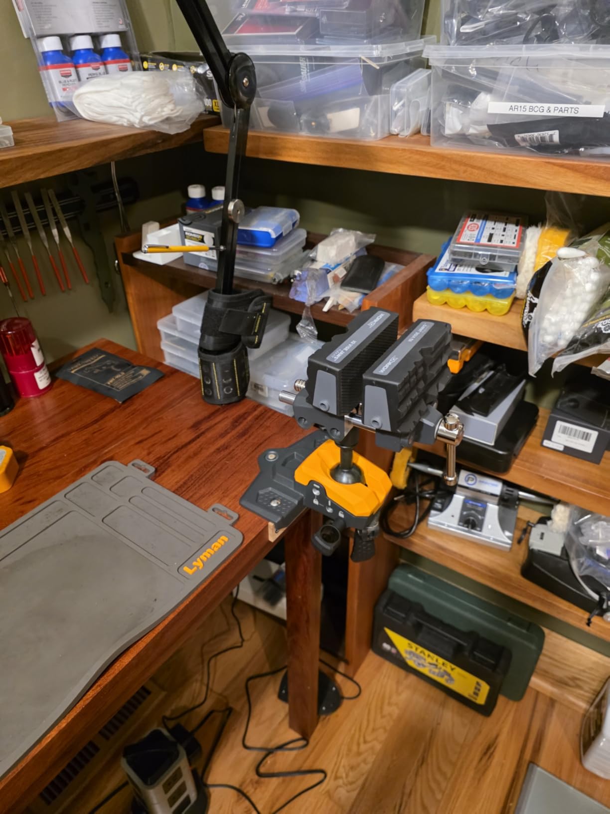 360° Rotating Bench Vise with 5