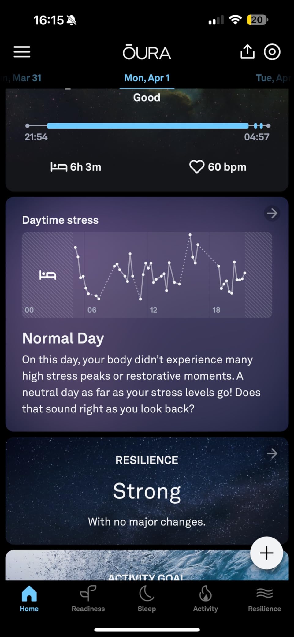 Ring Gen3 Horizon - Stealth - Size 11 - Smart Ring - Size First with Oura Ring Gen3 Sizing Kit - Sleep Tracking Wearable - Heart Rate - Fitness Tracker - 5-7 Days Battery Life customer photo 2